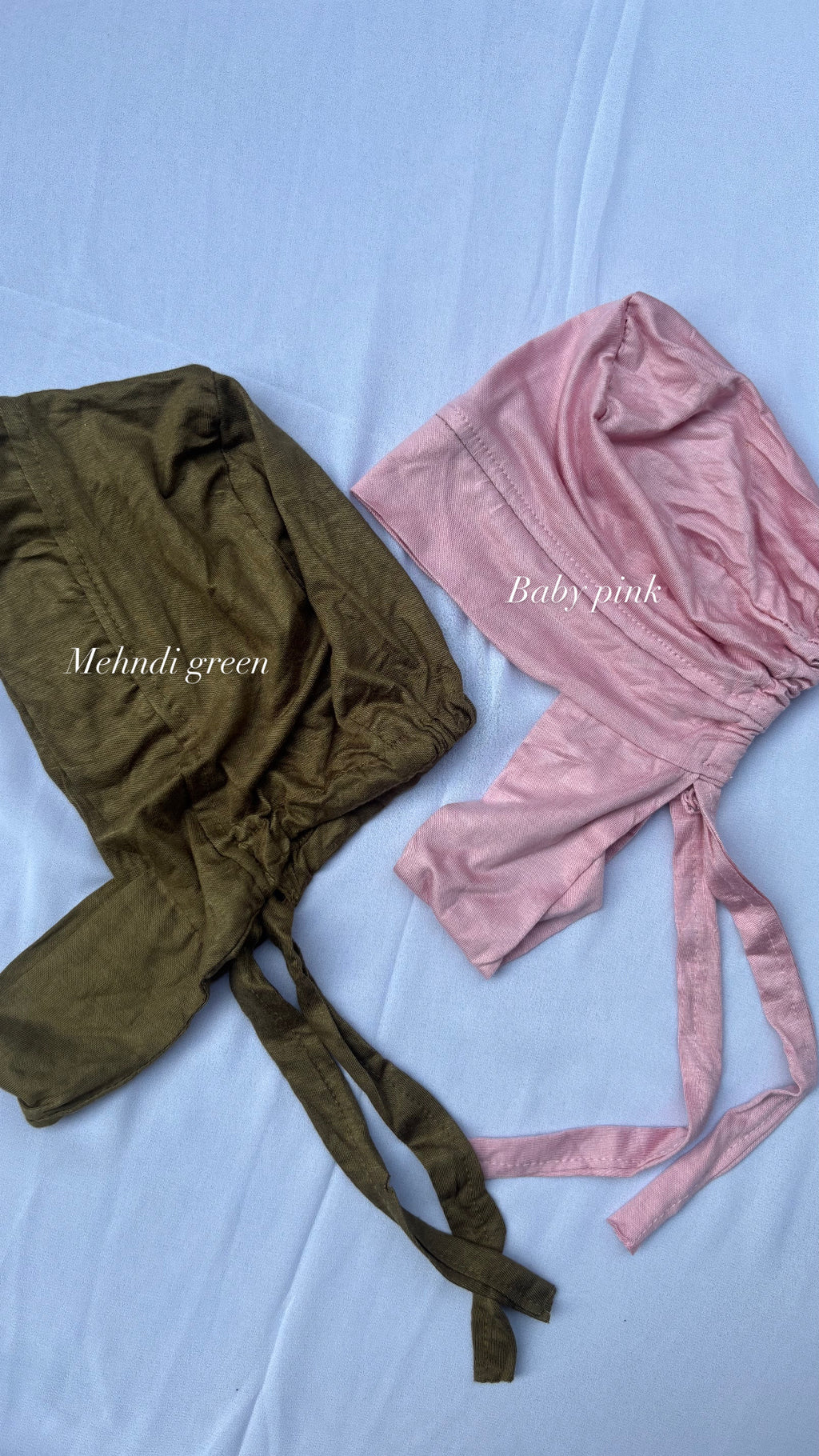 Chin Hijab Caps with Strings