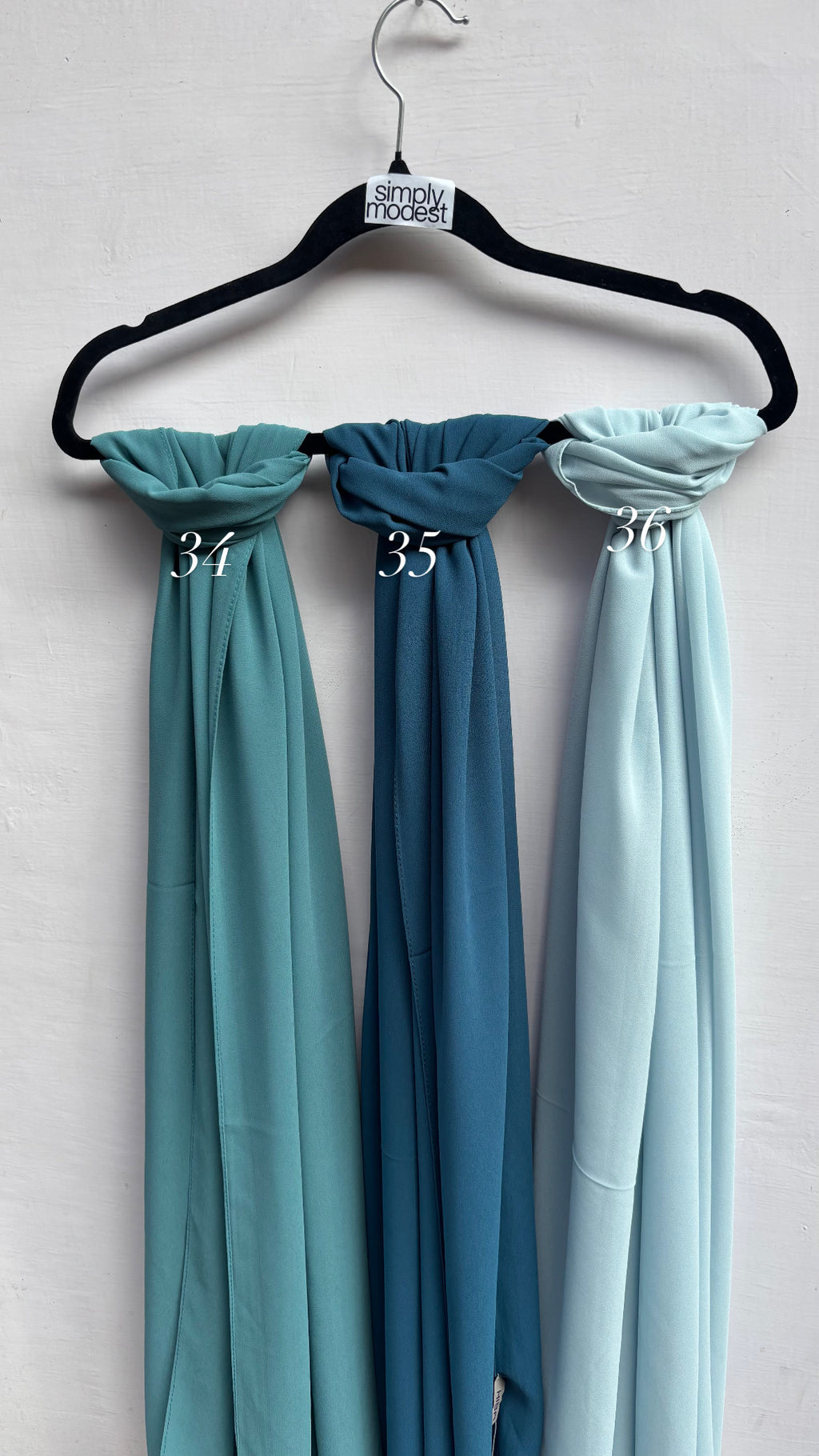 Premium Chiffon Hijabs - Big size (2 meters)