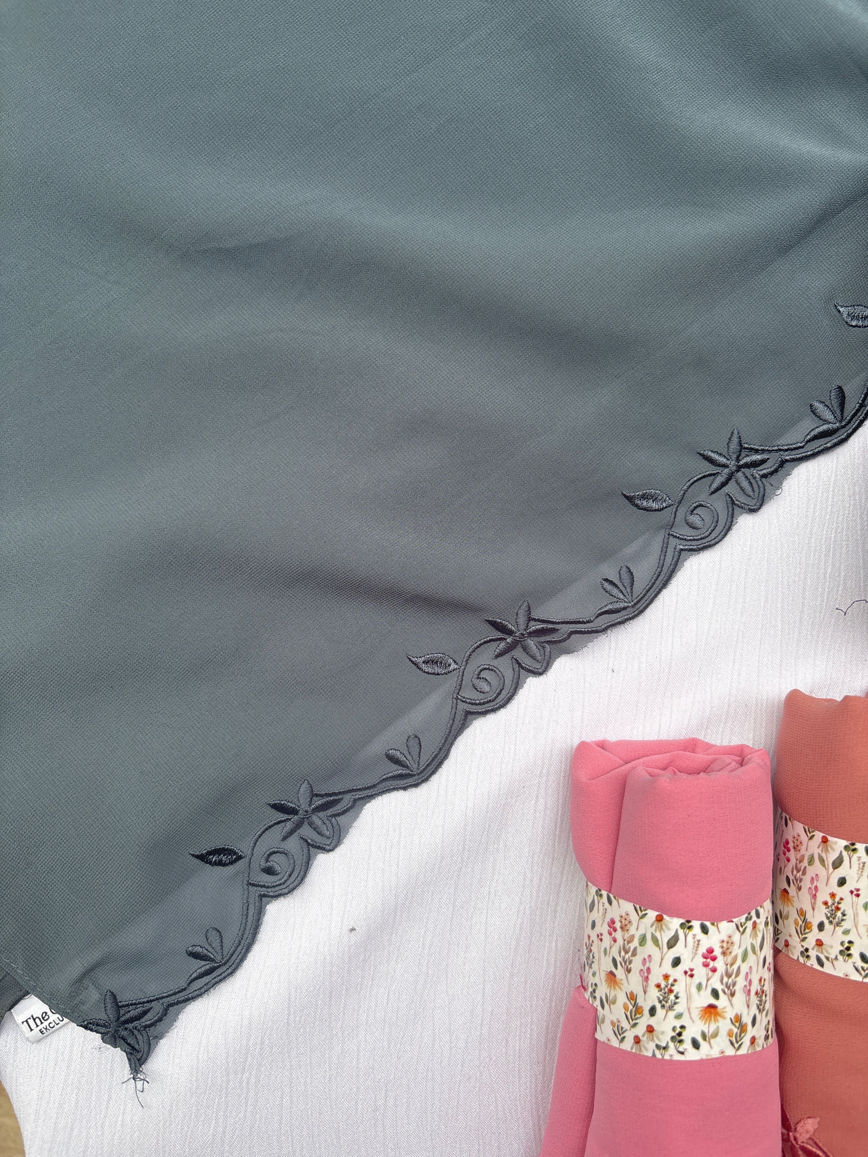 Embroidered hijabs