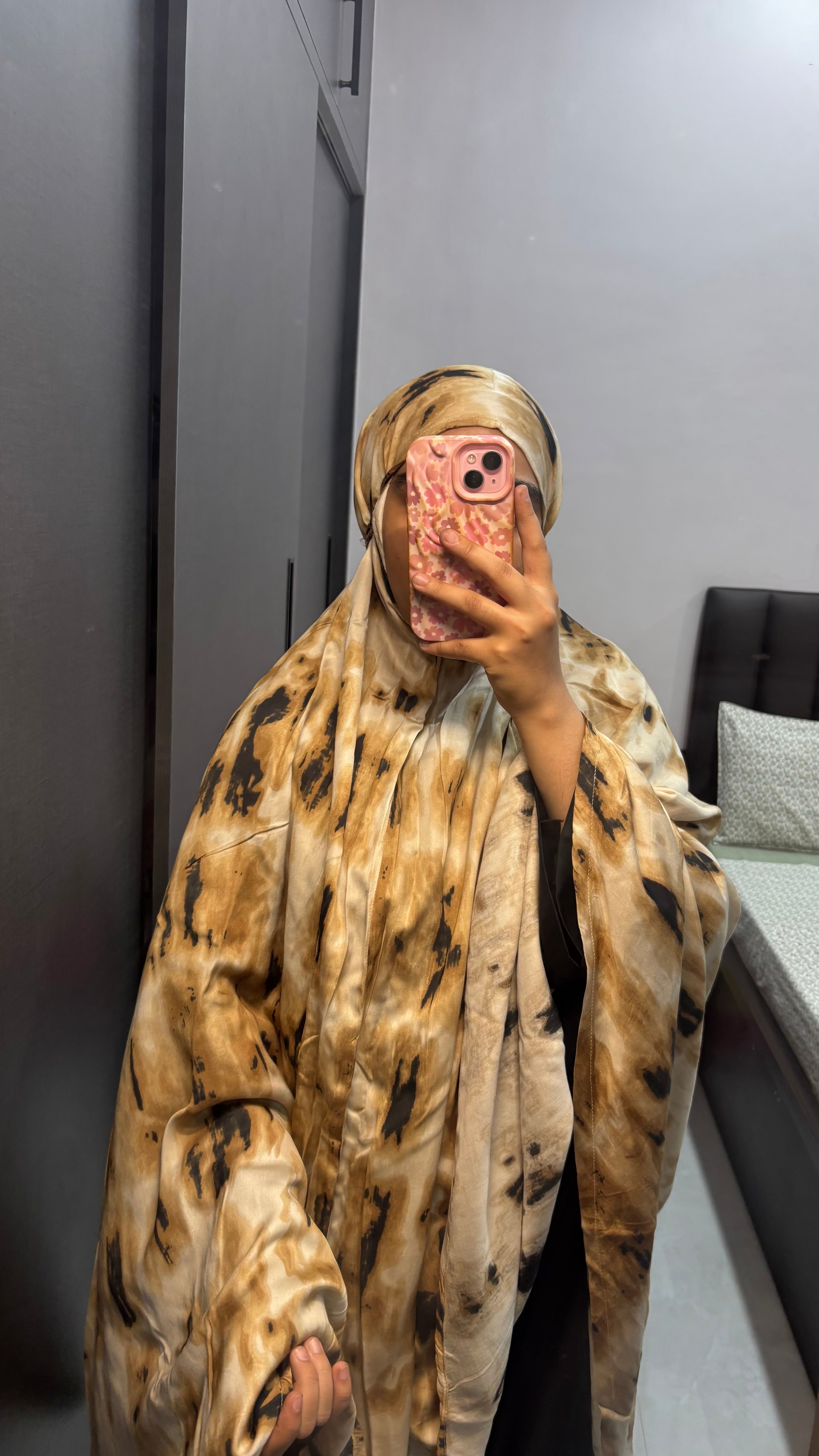 Soft Linen Namaz Makhna/Khimar