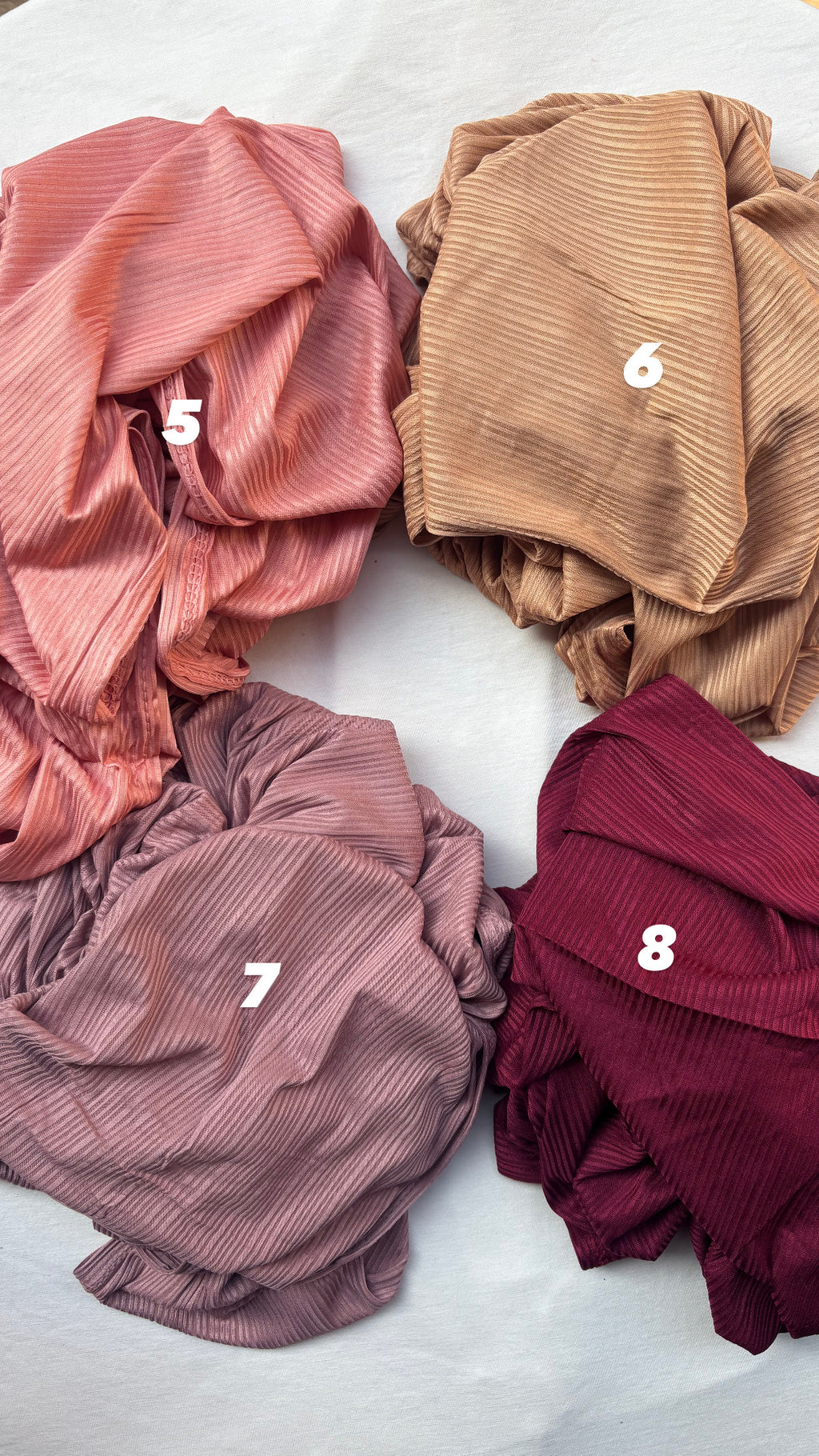 Lining Jersey Hijabs