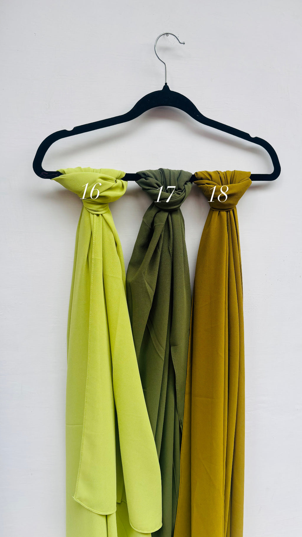 Premium Chiffon Hijabs - Big size (2 meters)