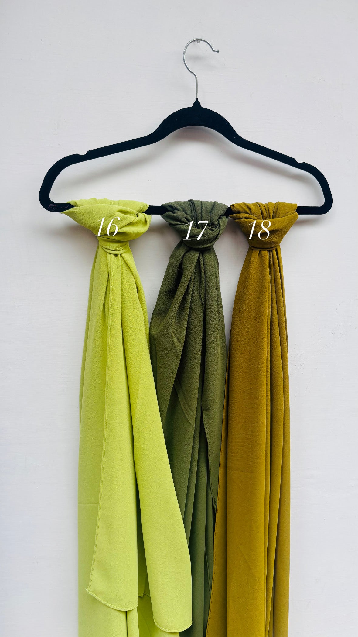 Premium Chiffon Hijabs - Big size (2 meters)