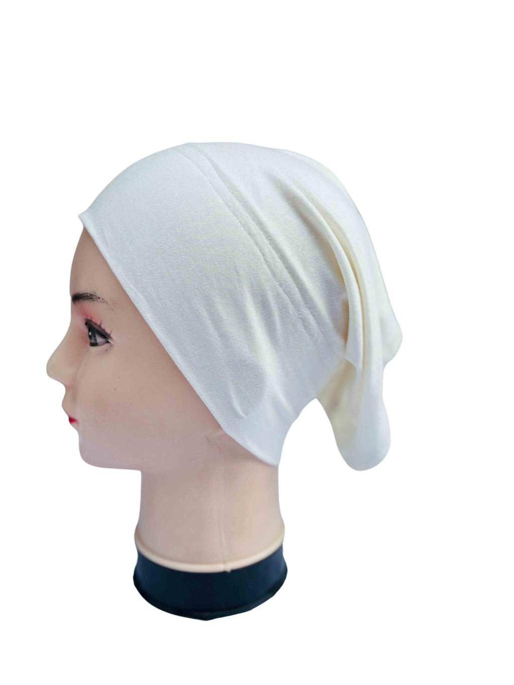 Tube cap - milky white