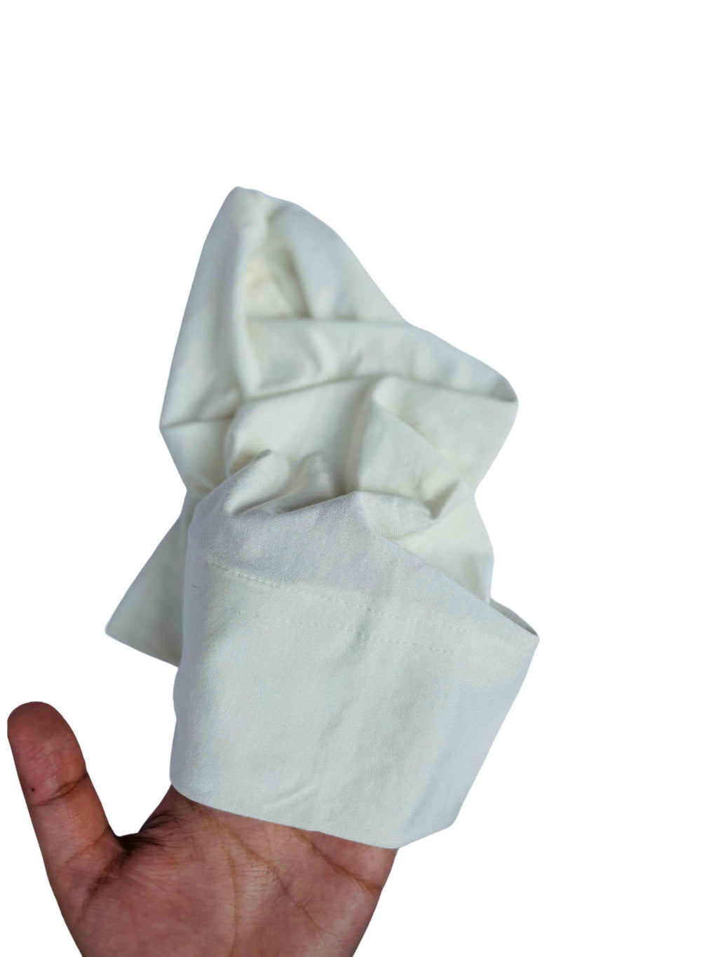 Tube cap - milky white