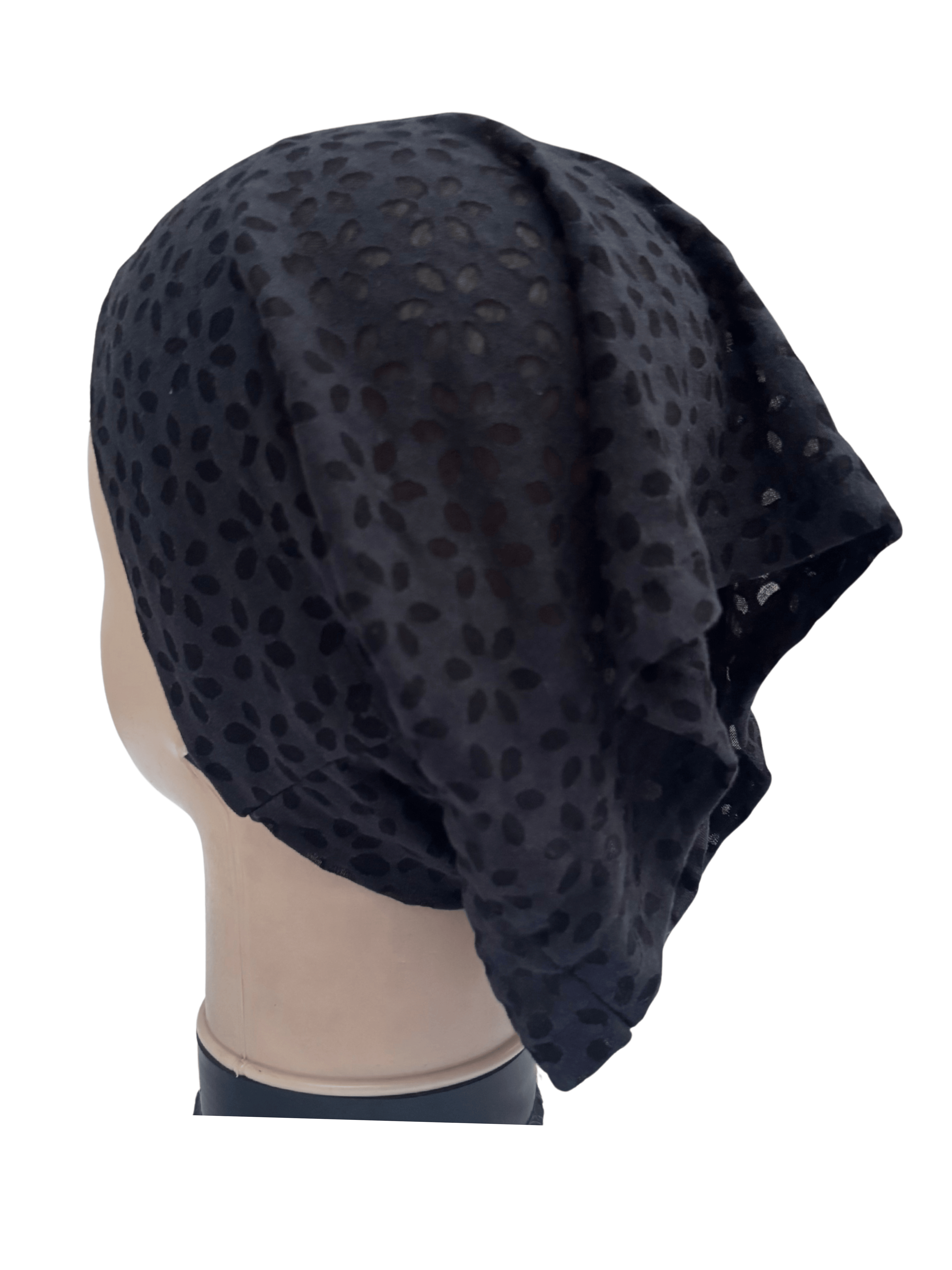 Tube cap - Self textured black