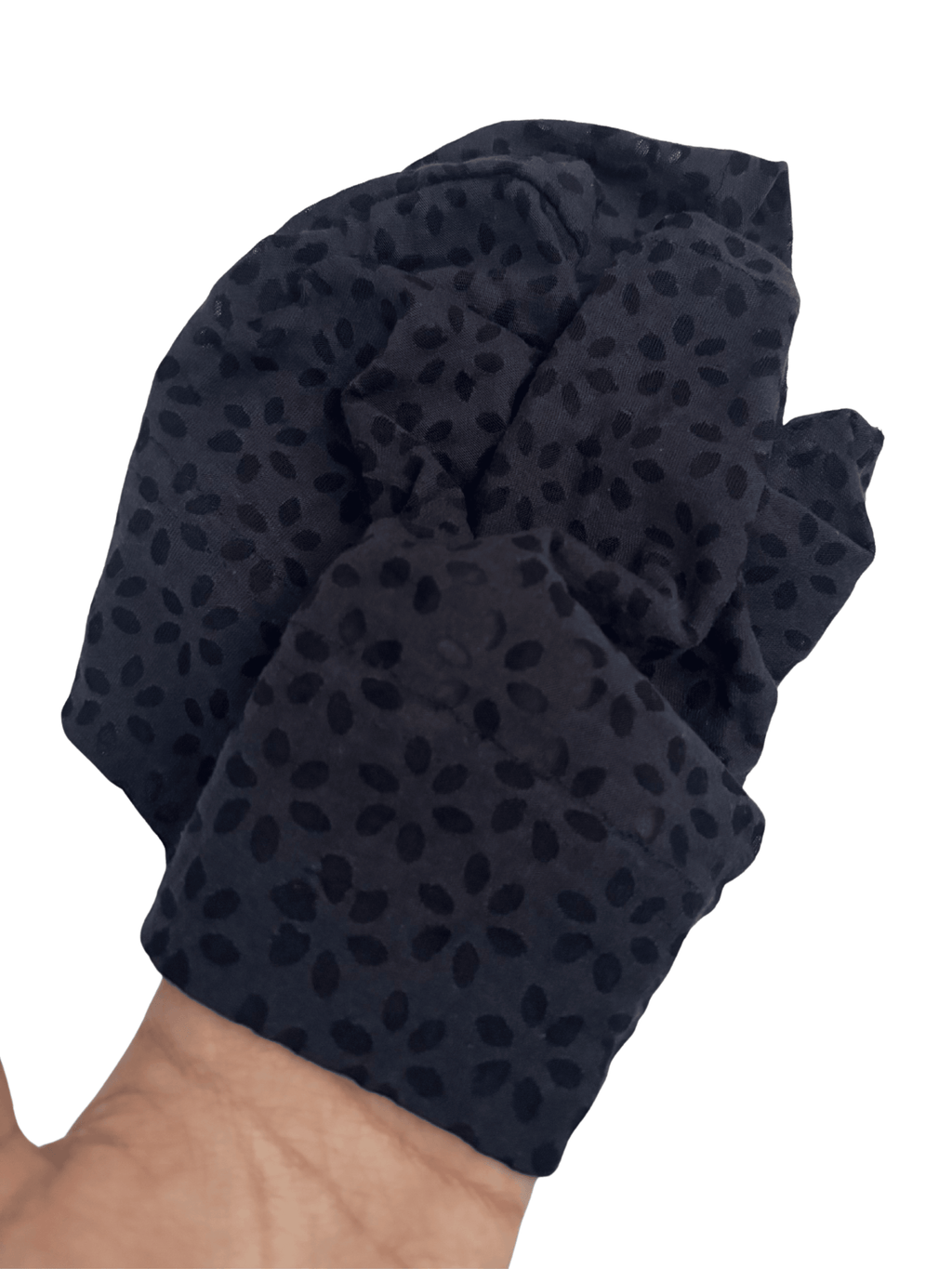 Tube cap - Self textured black