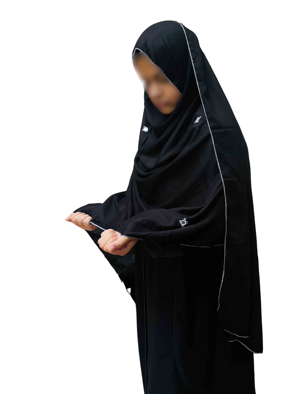 Black Mirror work dupatta