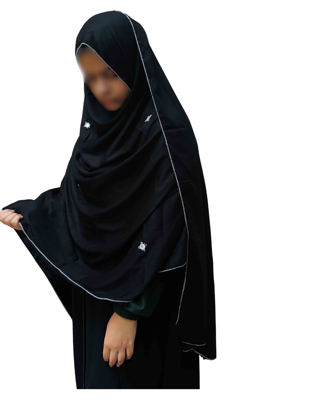 Black Mirror work dupatta