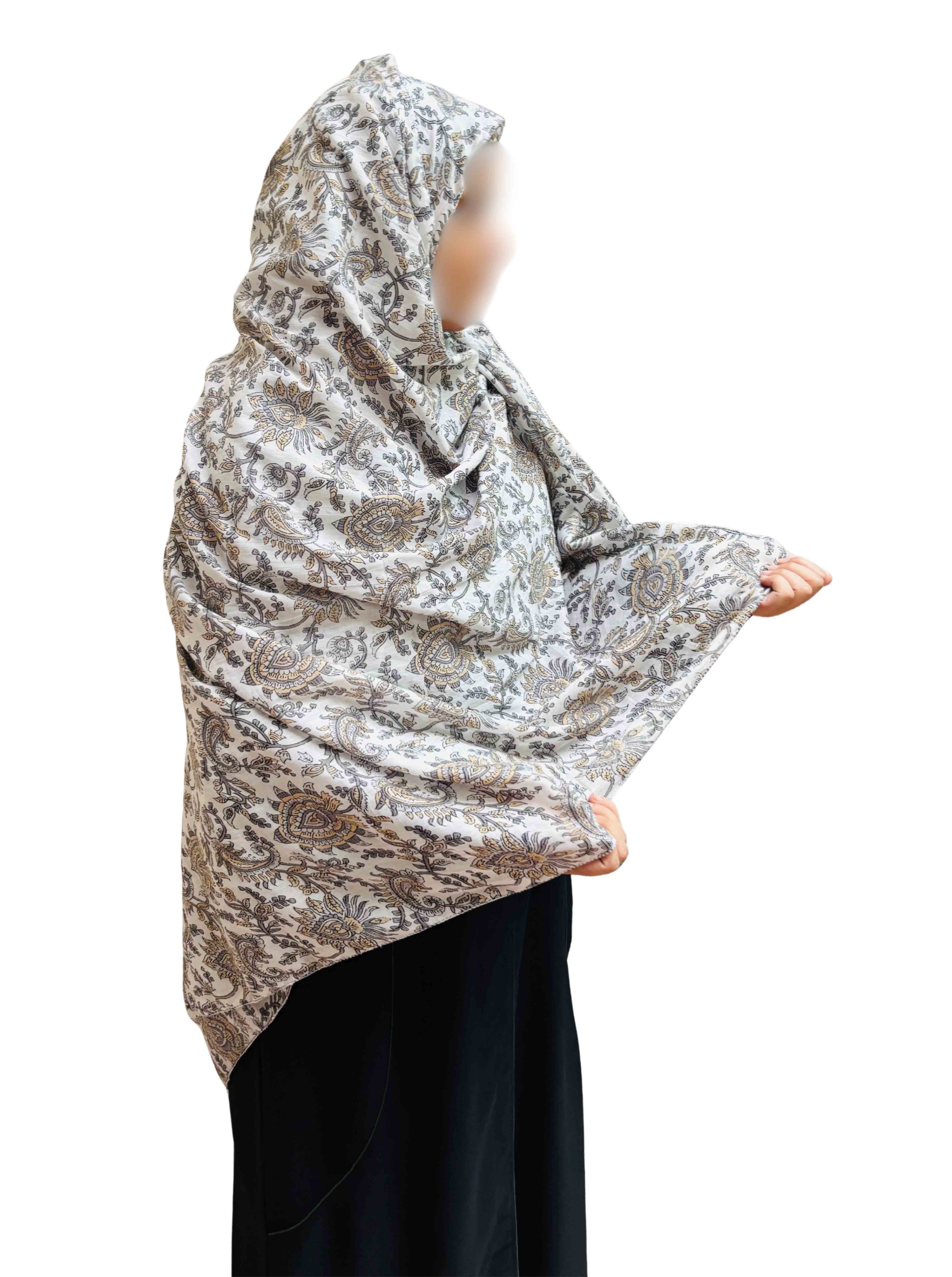 Printed cotton dupatta