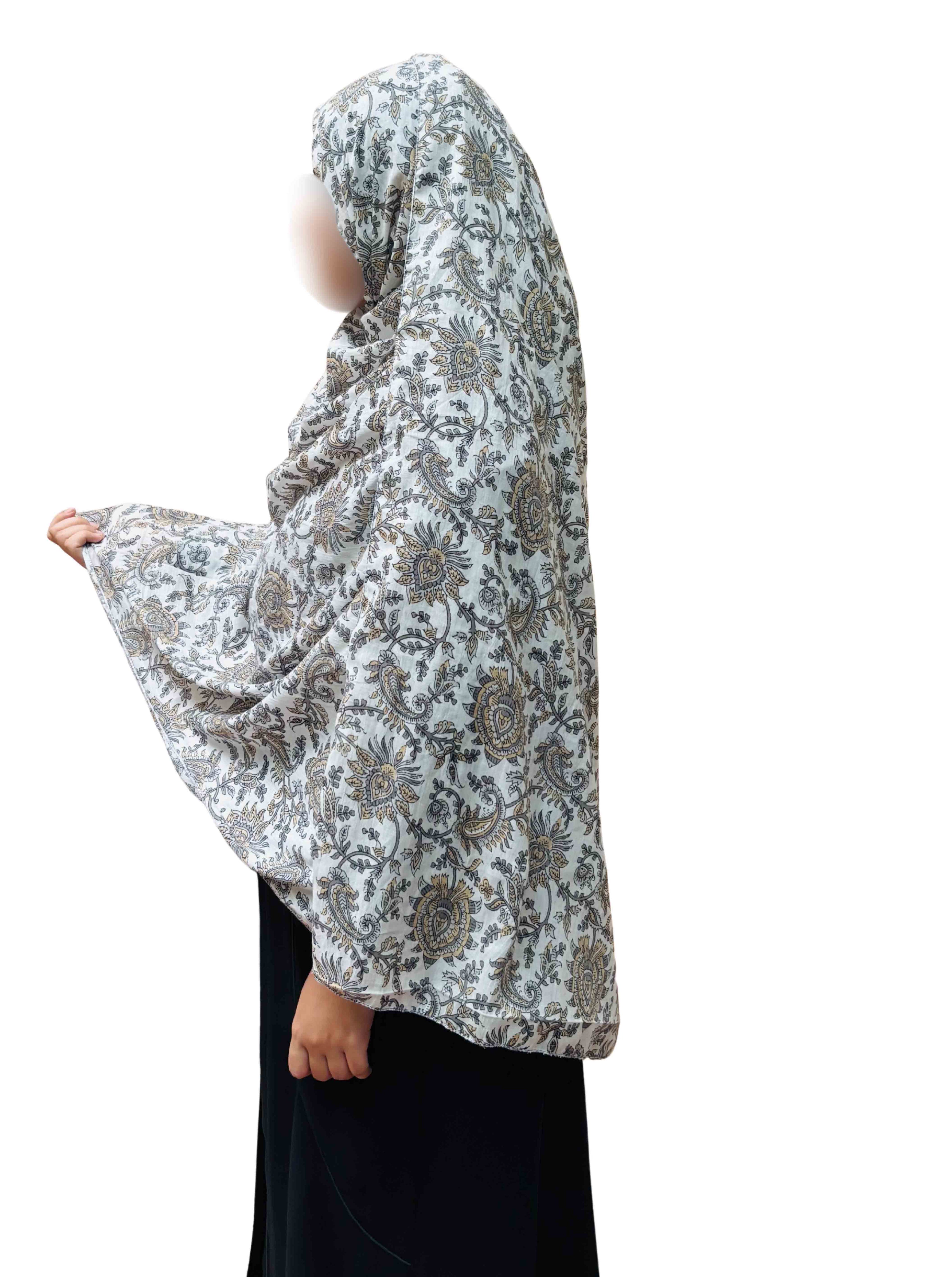 Printed cotton dupatta