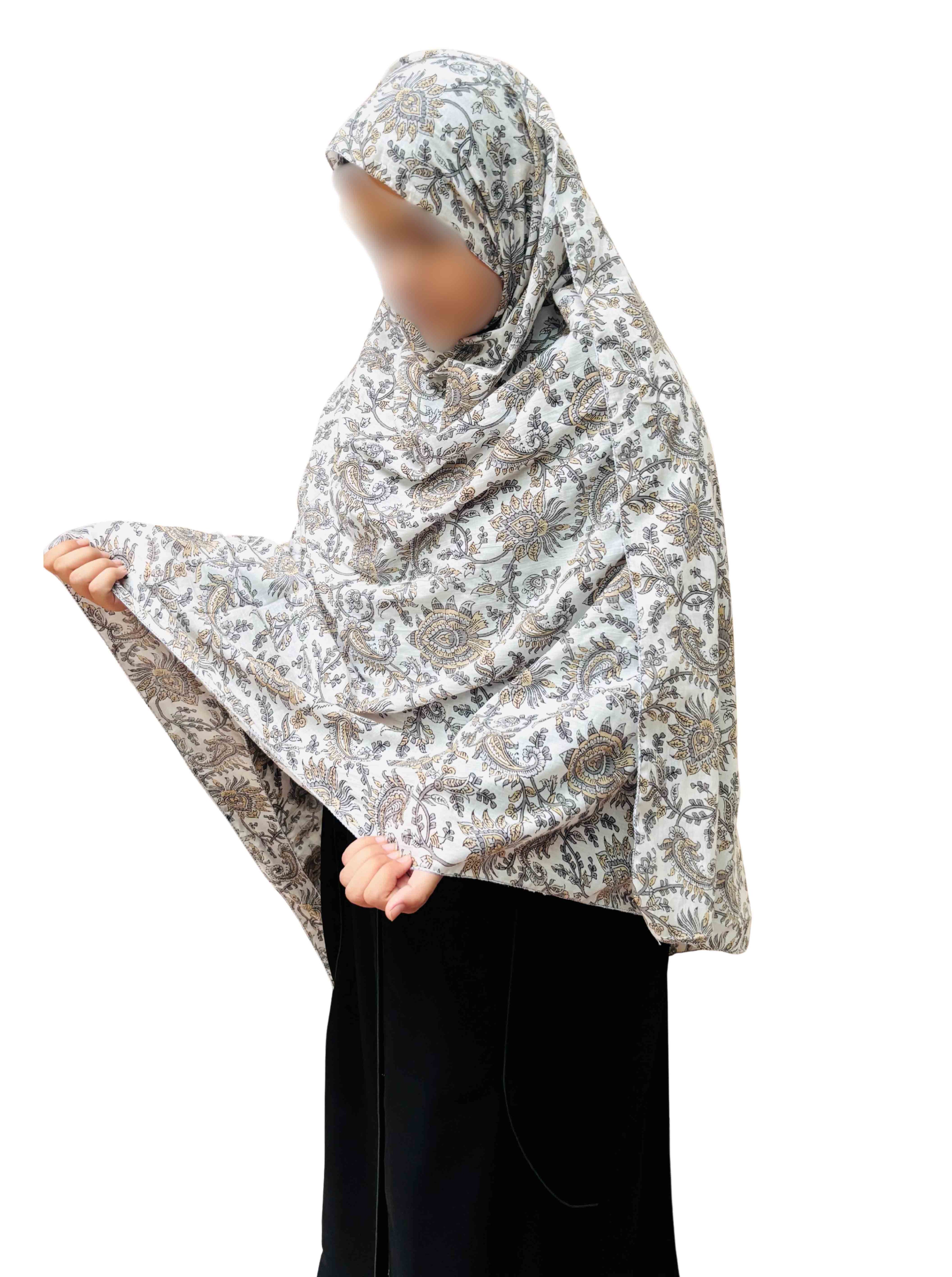 Printed cotton dupatta