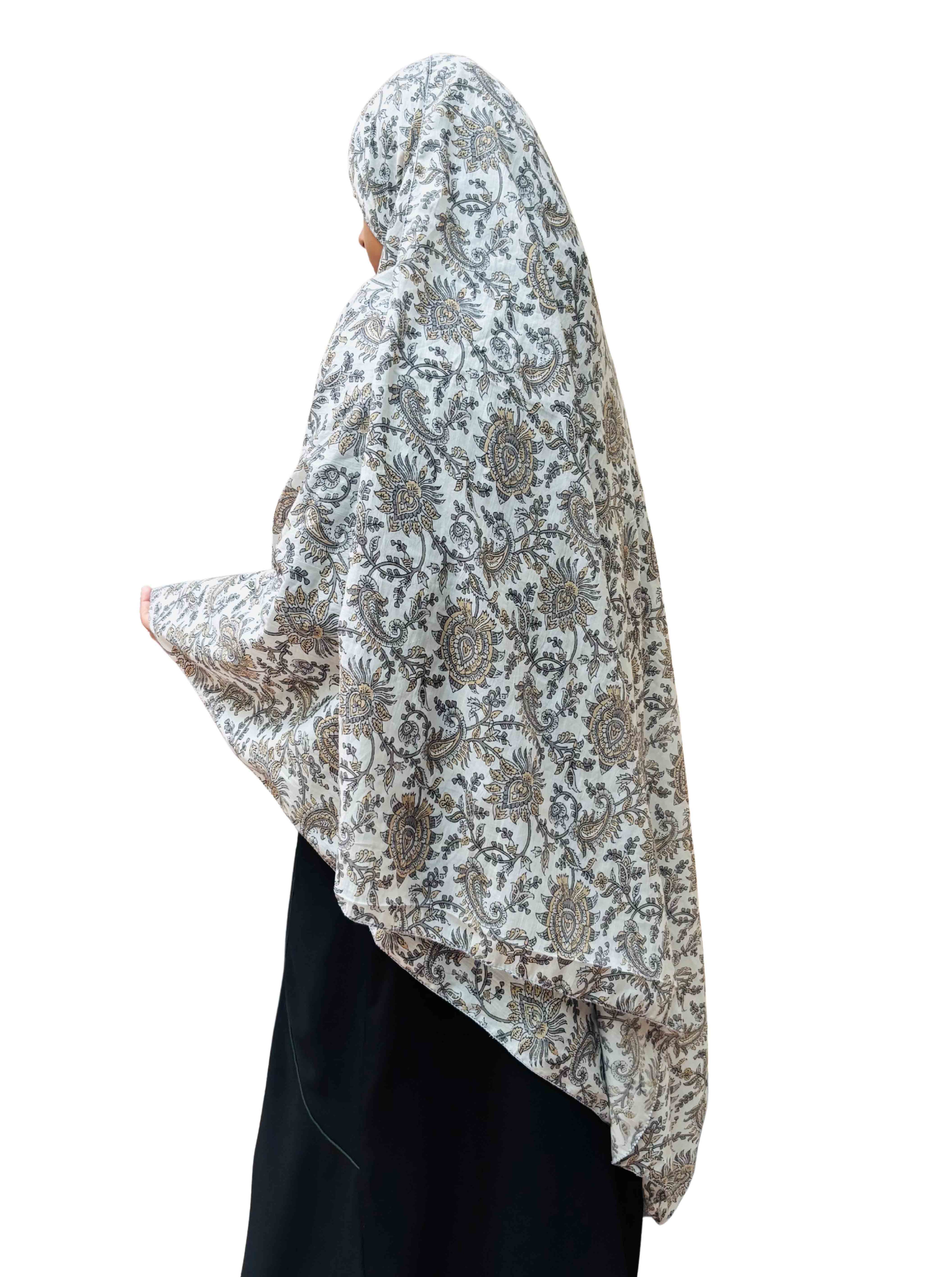 Printed cotton dupatta