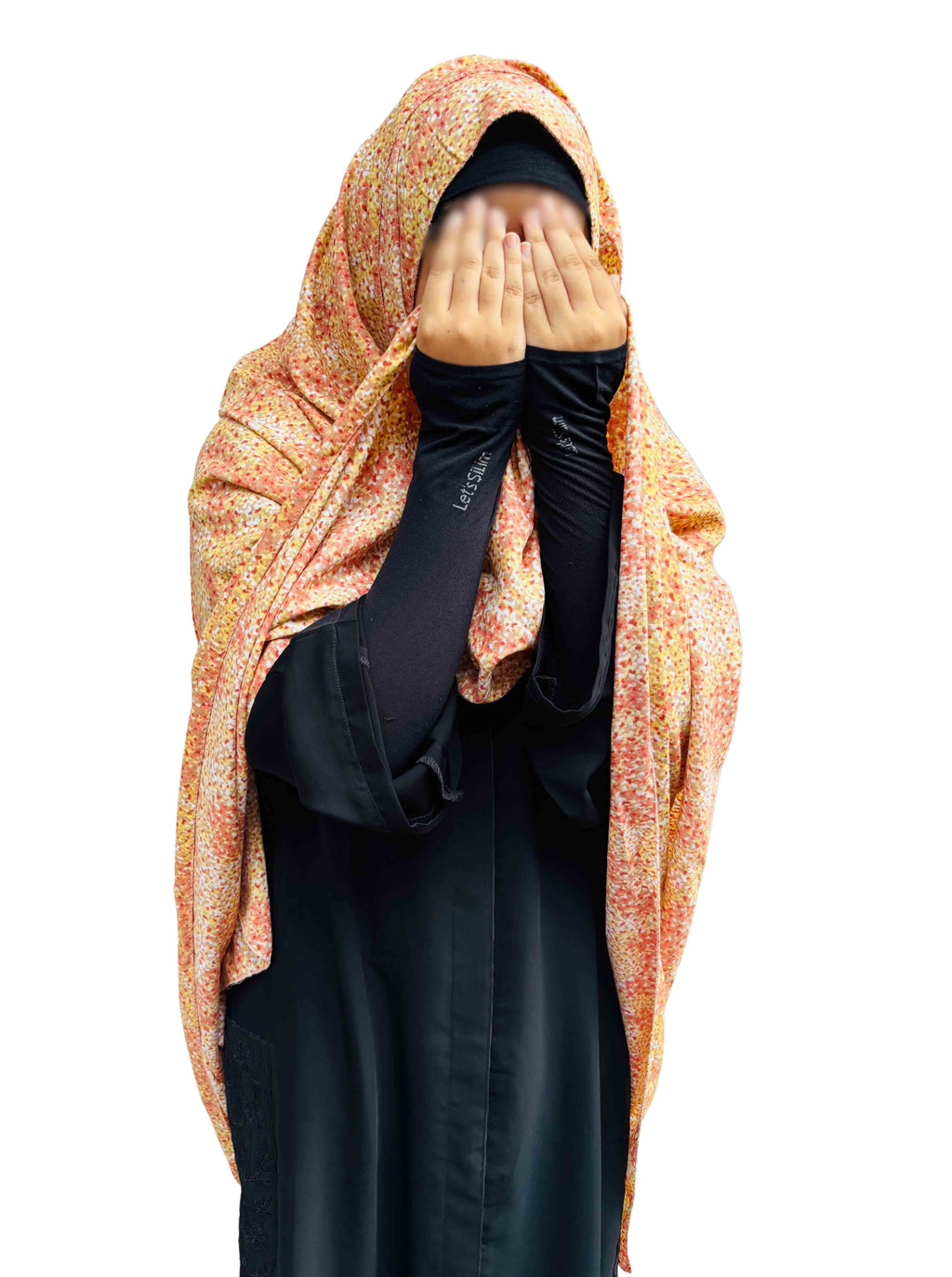 Rayon Printed Dupatta – Warm Yellow Print