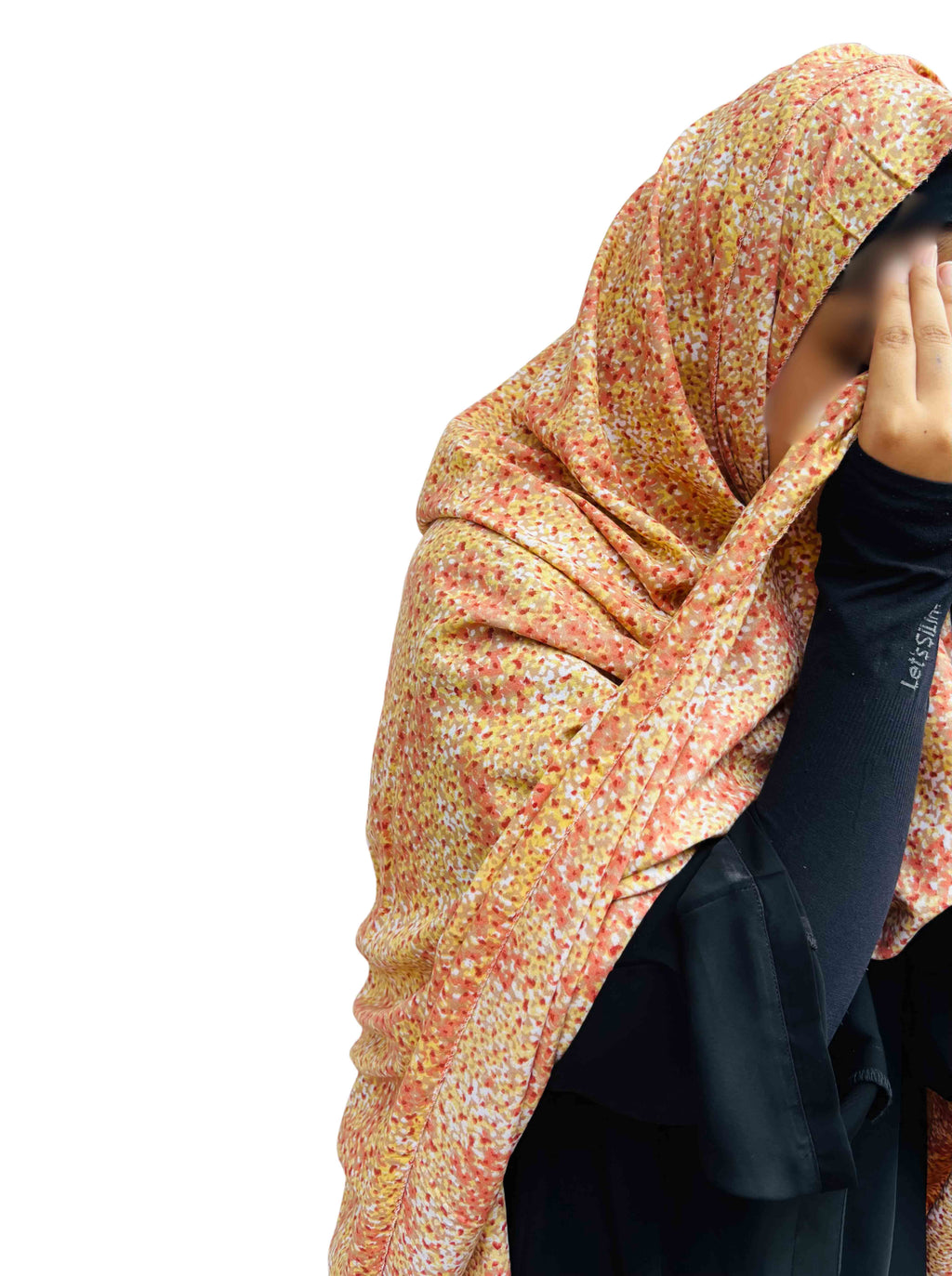 Rayon Printed Dupatta – Warm Yellow Print