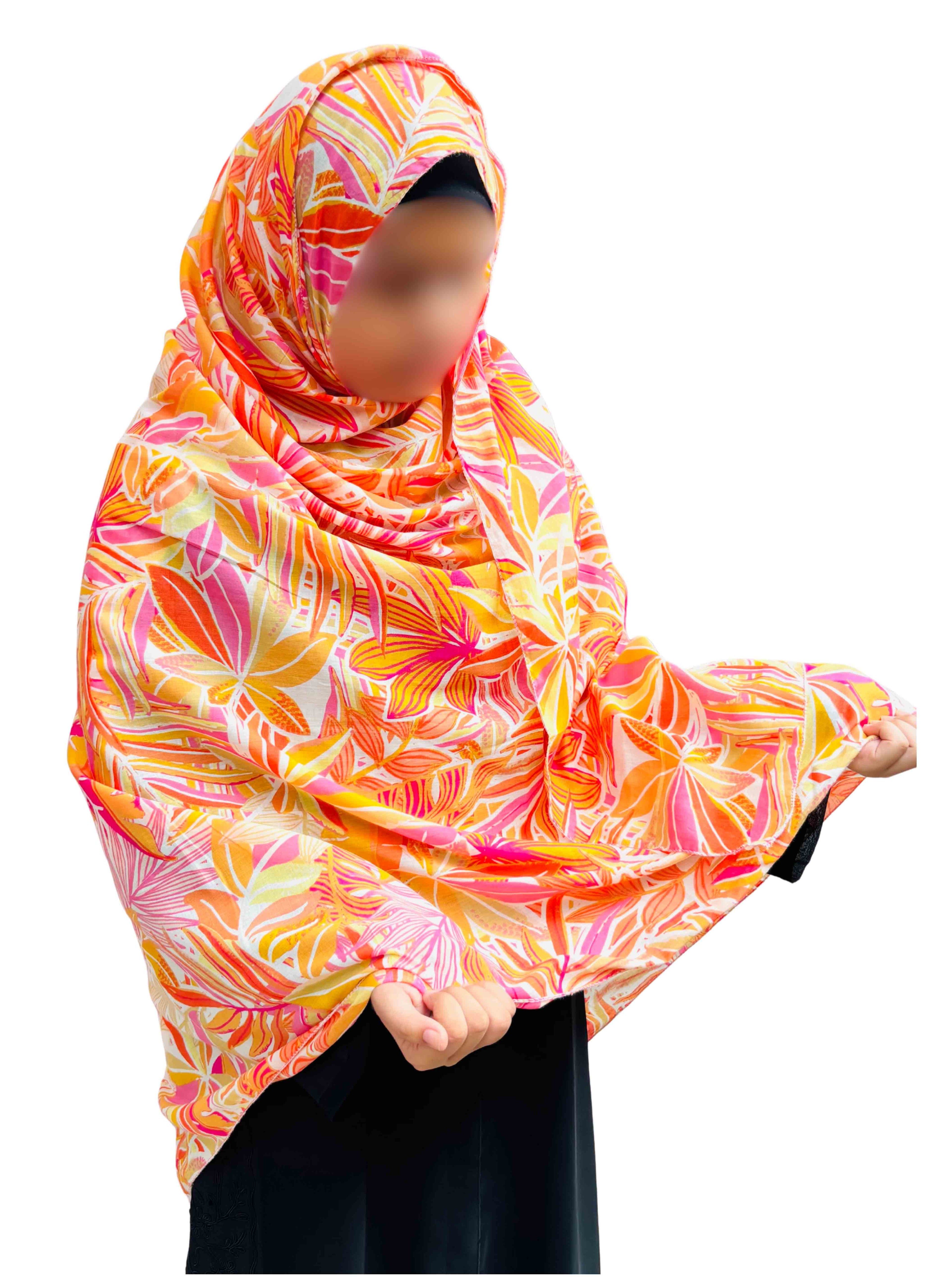 Colorful Pure Cotton Printed Dupatta