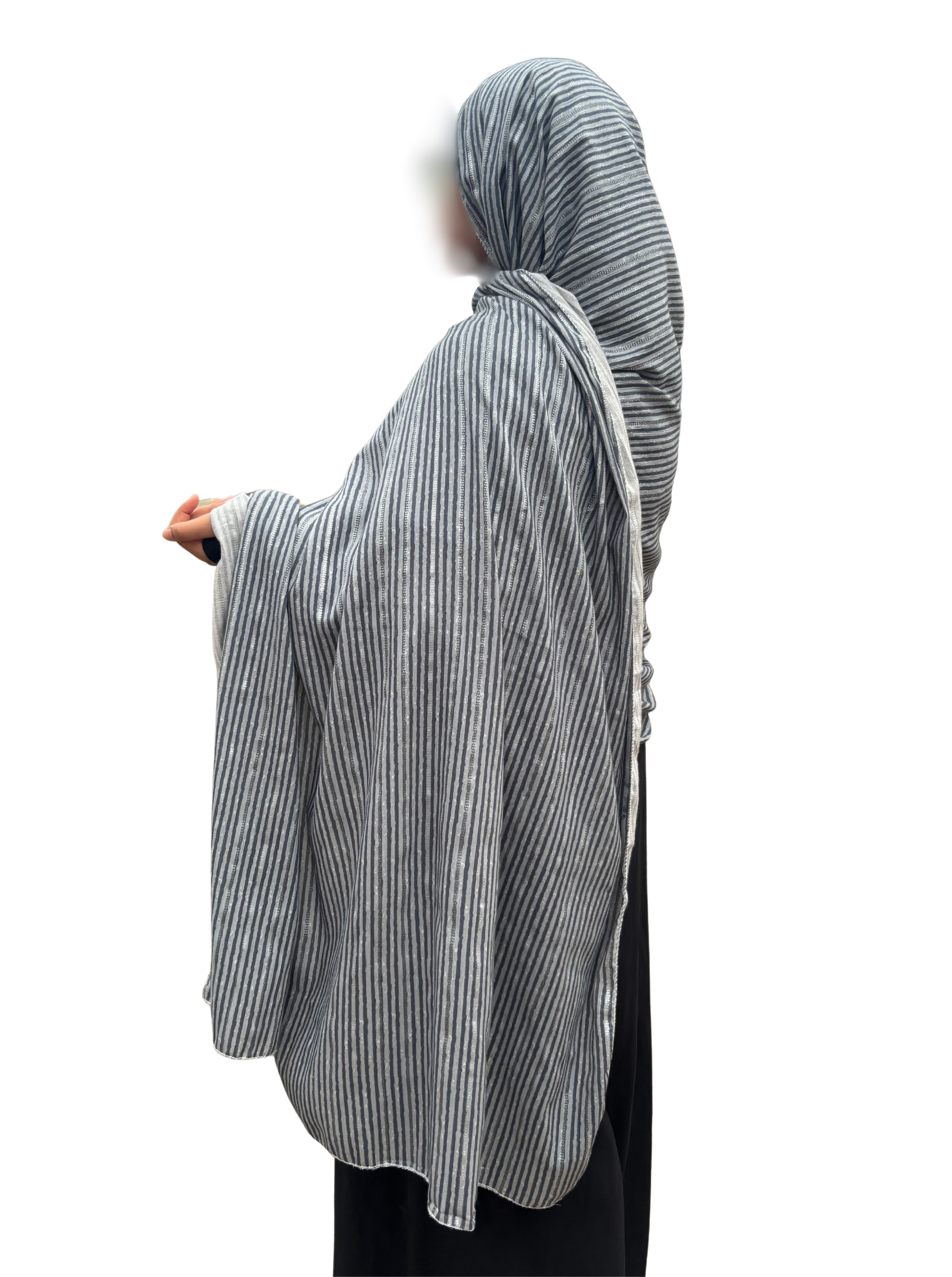 Lining print rayon dupatta