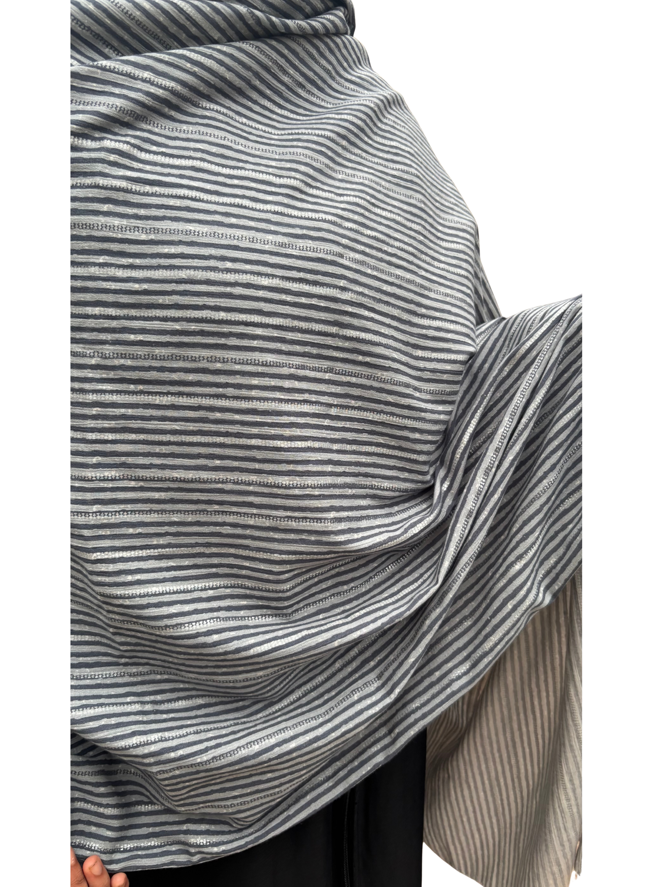 Lining print rayon dupatta