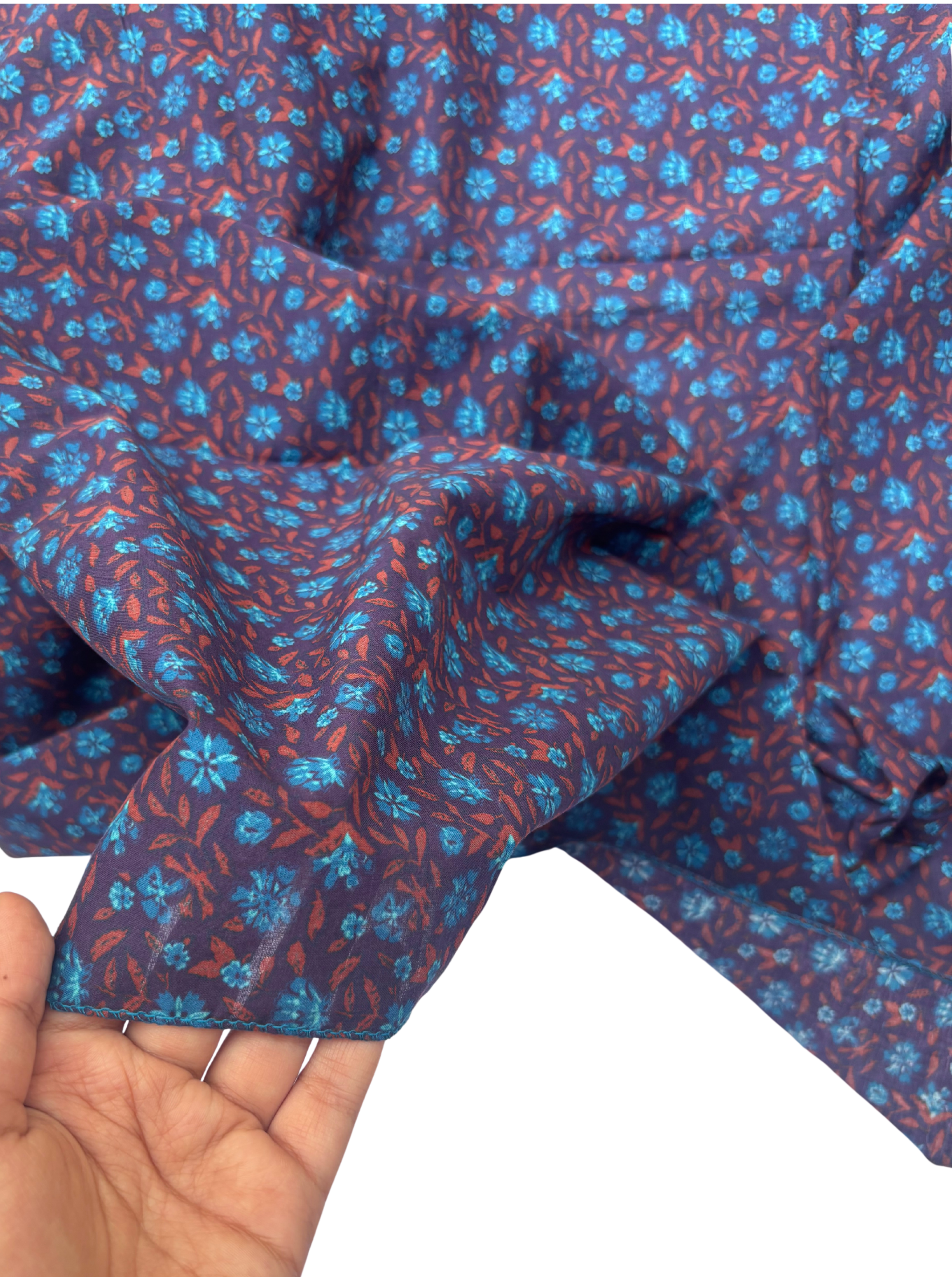 Purple Asthetic Printed dupatta