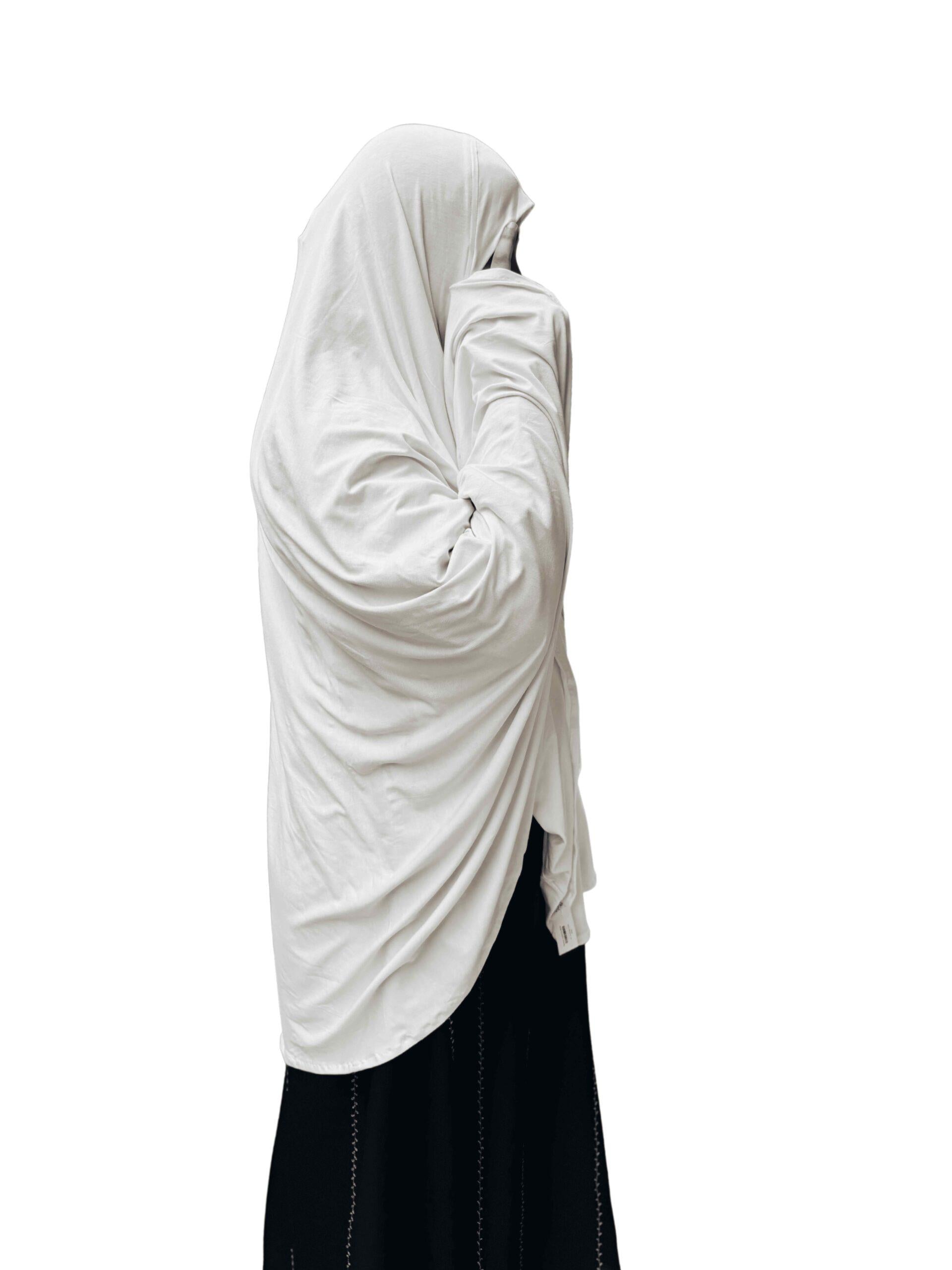 Khimar - Milky white