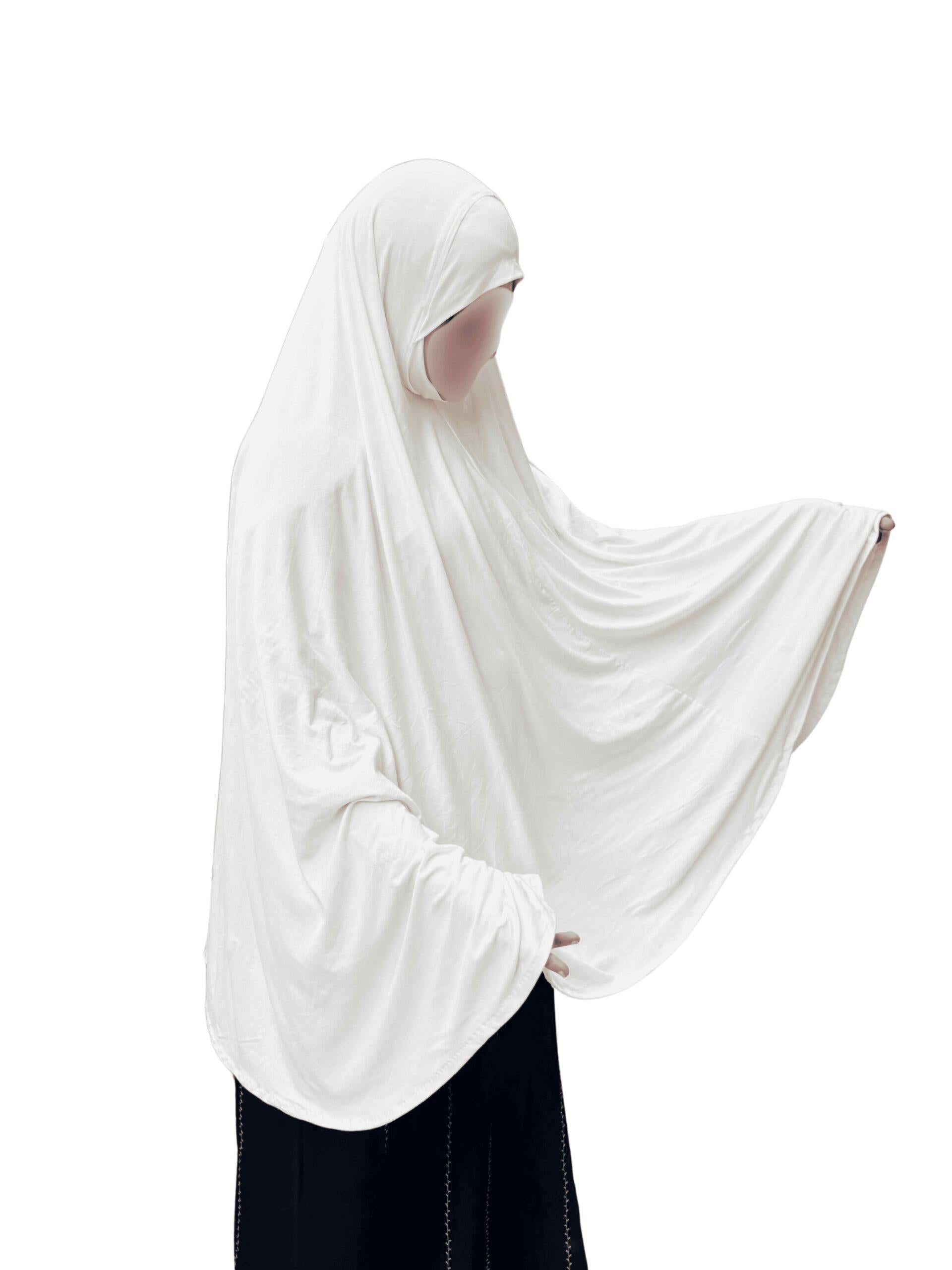 Khimar - Milky white