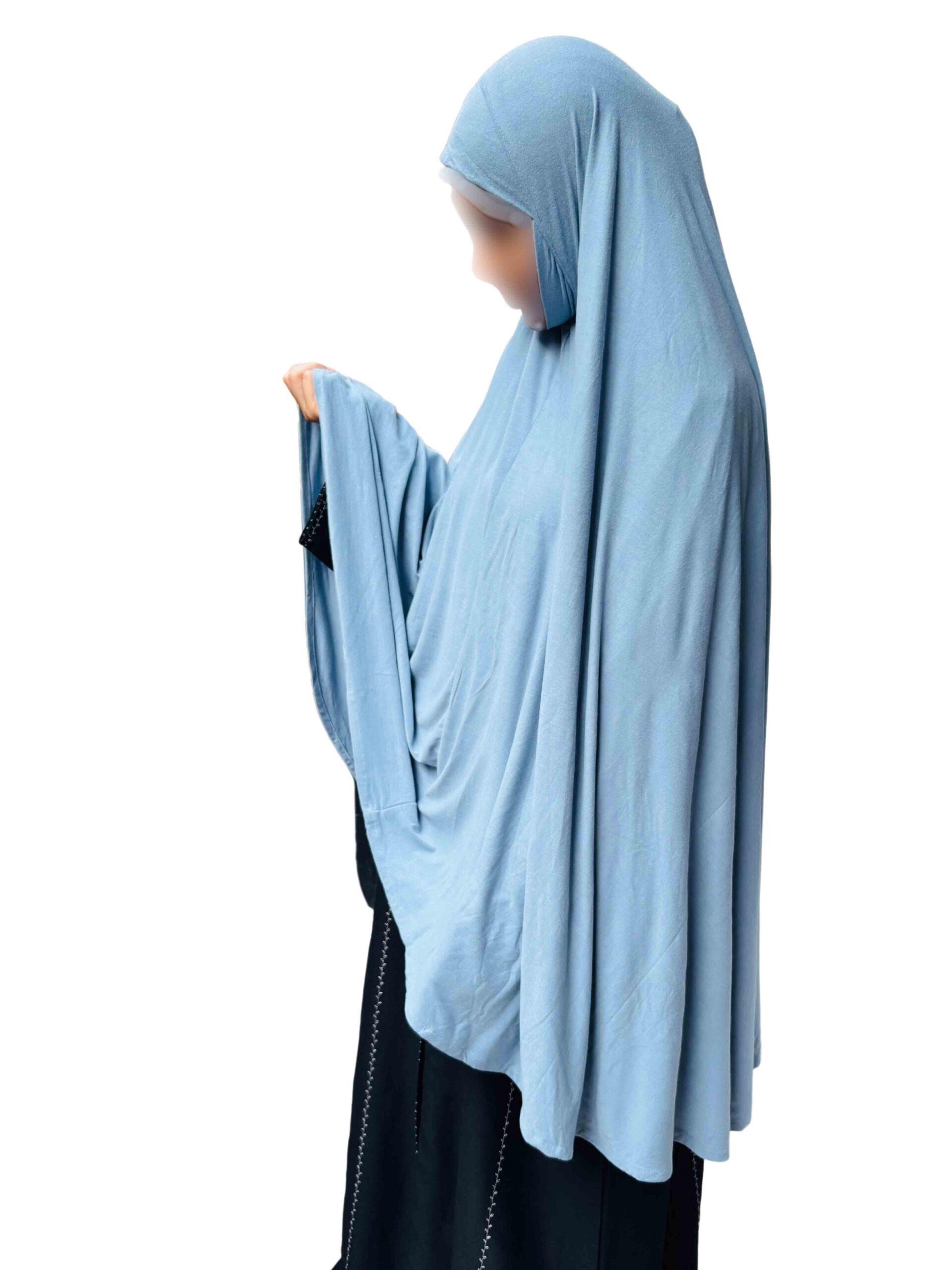 Khimar - baby blue