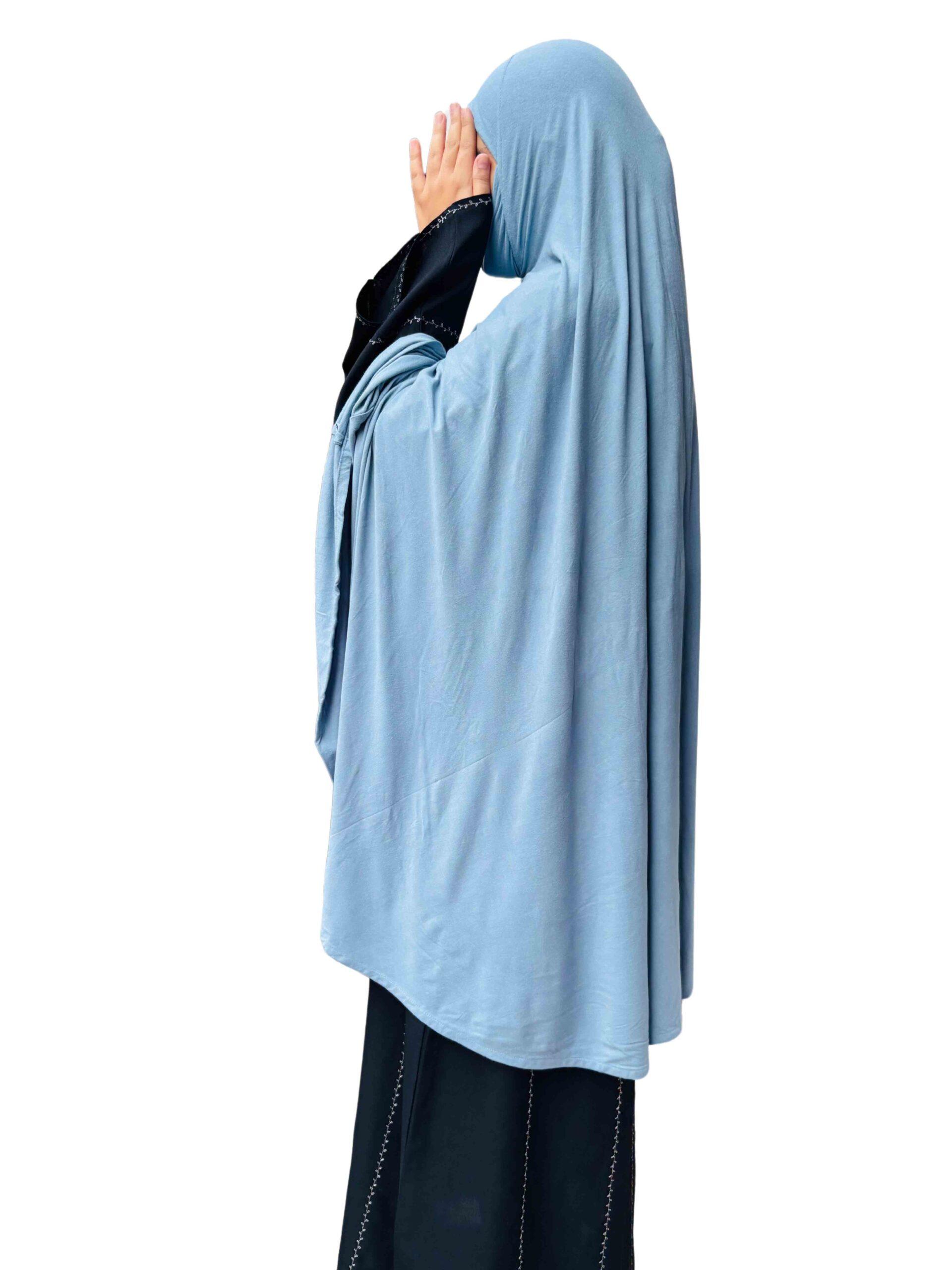 Khimar - baby blue