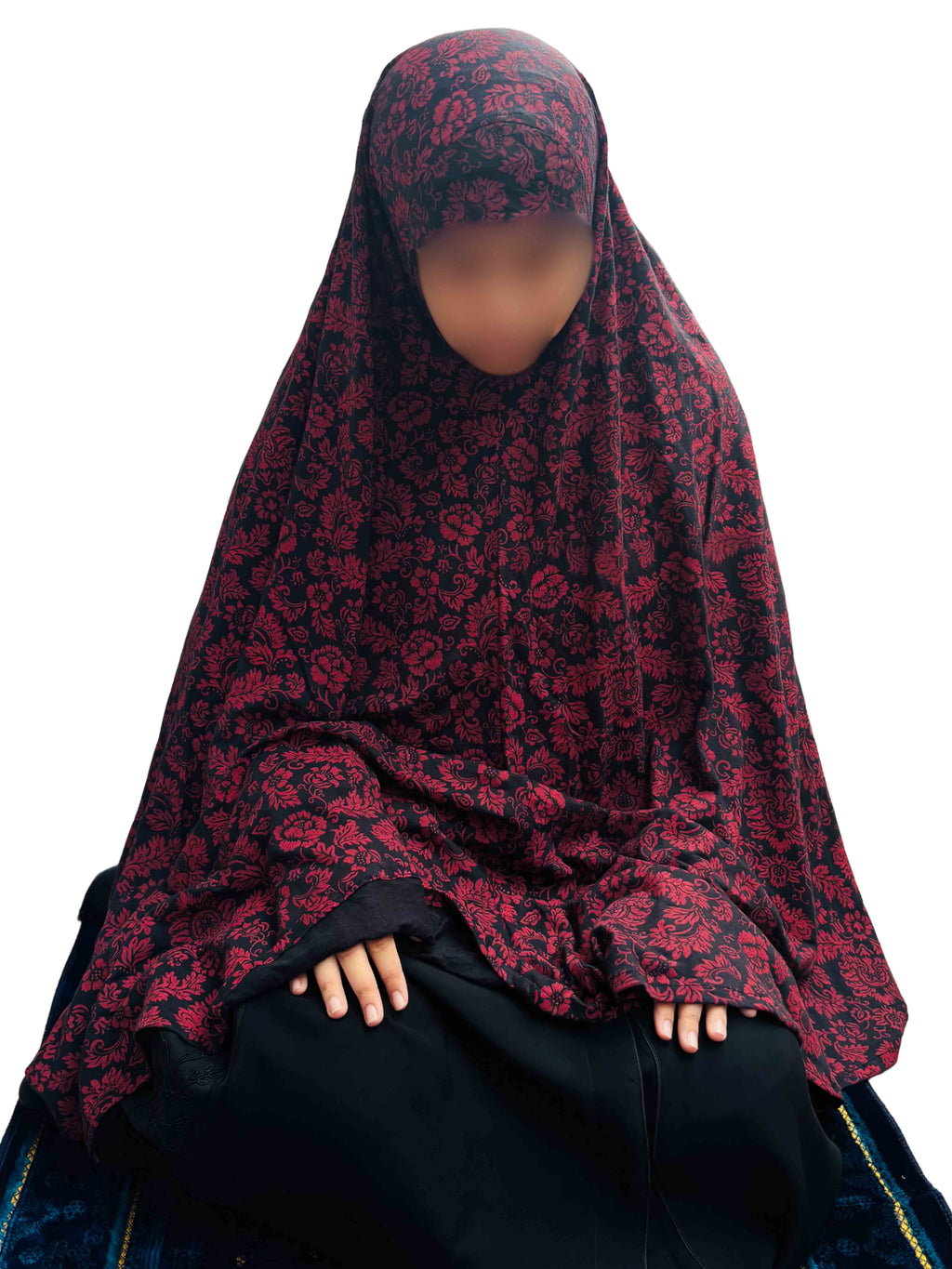 Printed Cotton Hosiery Khimar