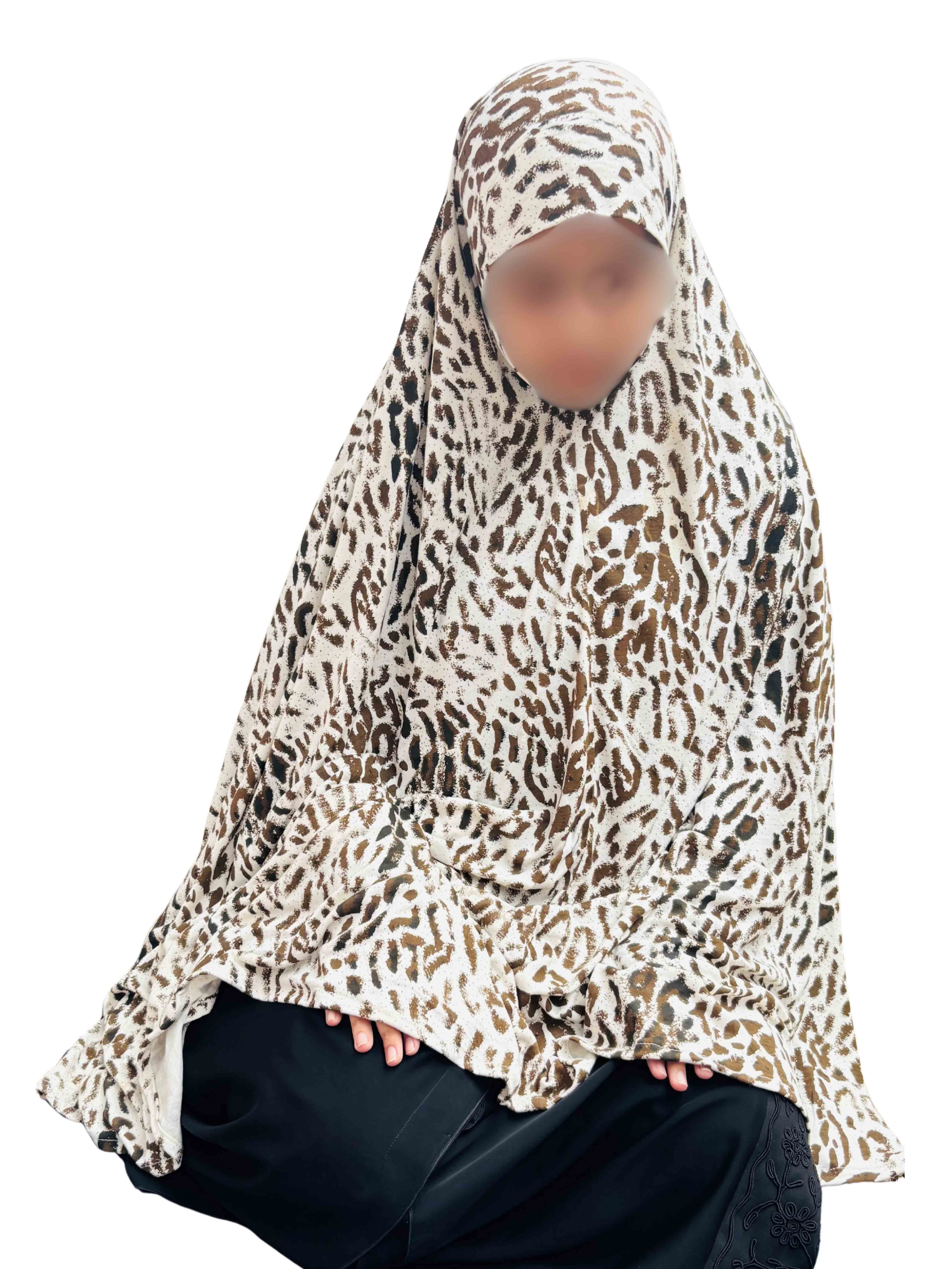 Khimar - Tiger print