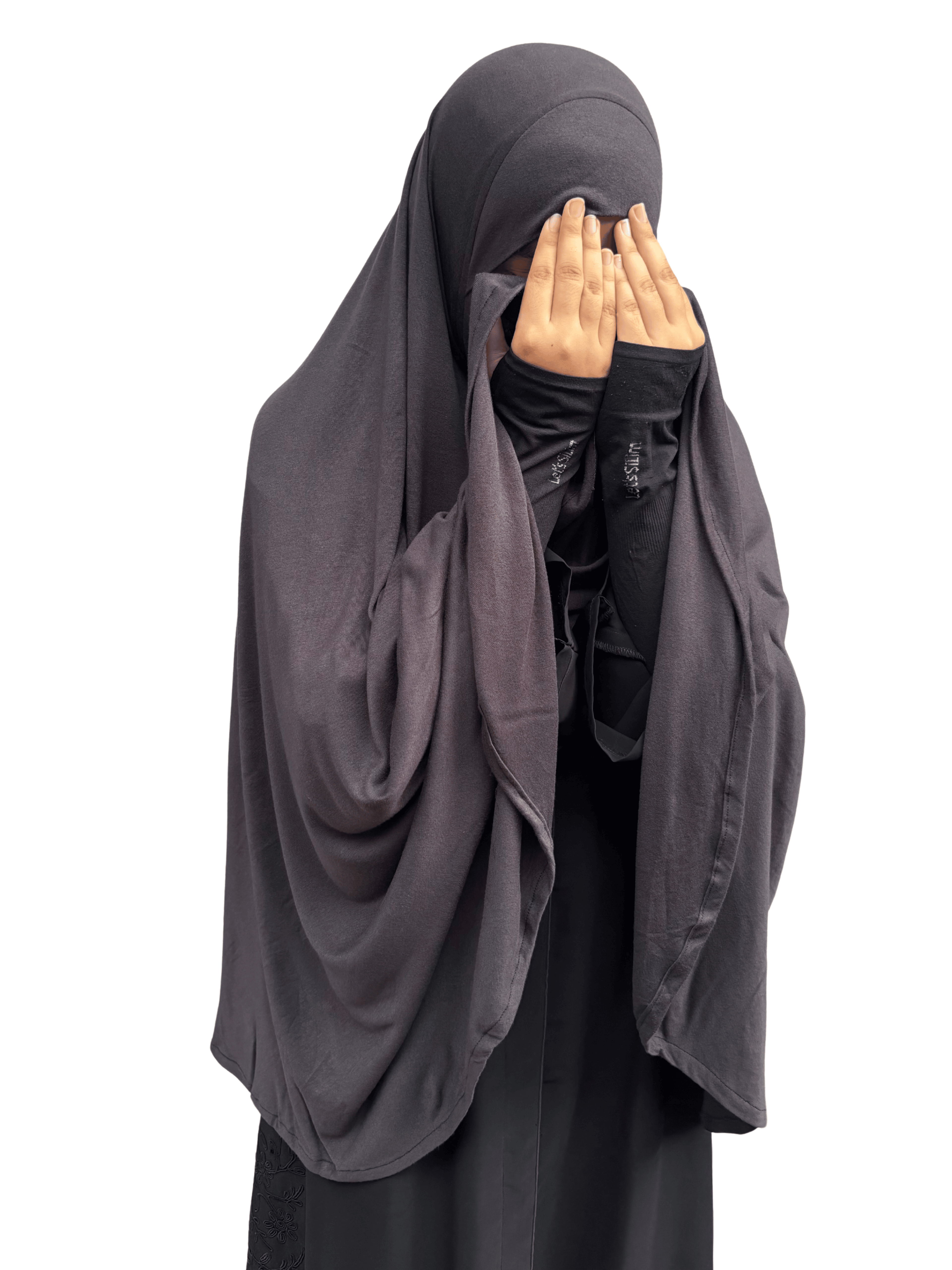 Khimar - smokey grey