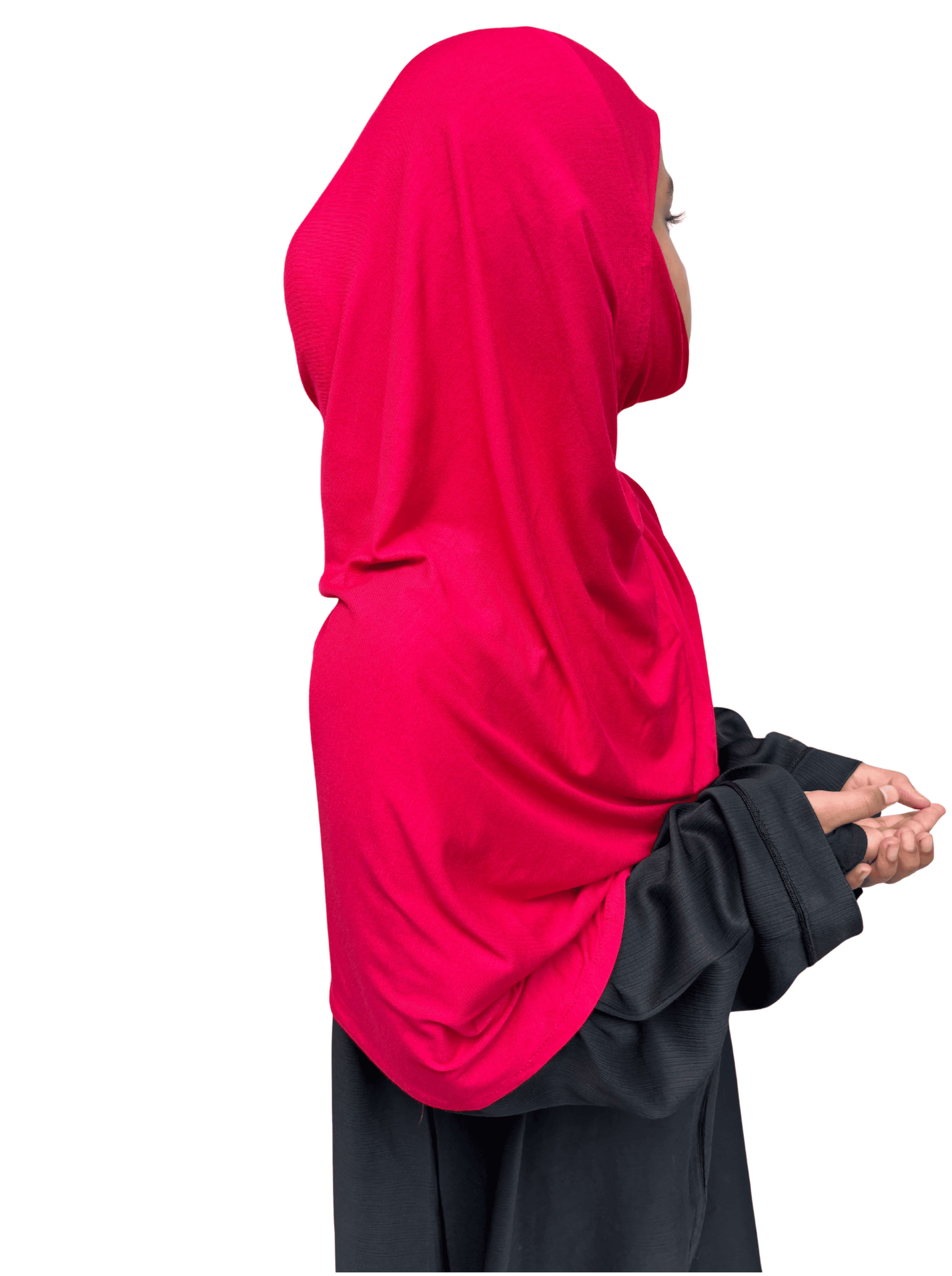 Kids khimar - magenta