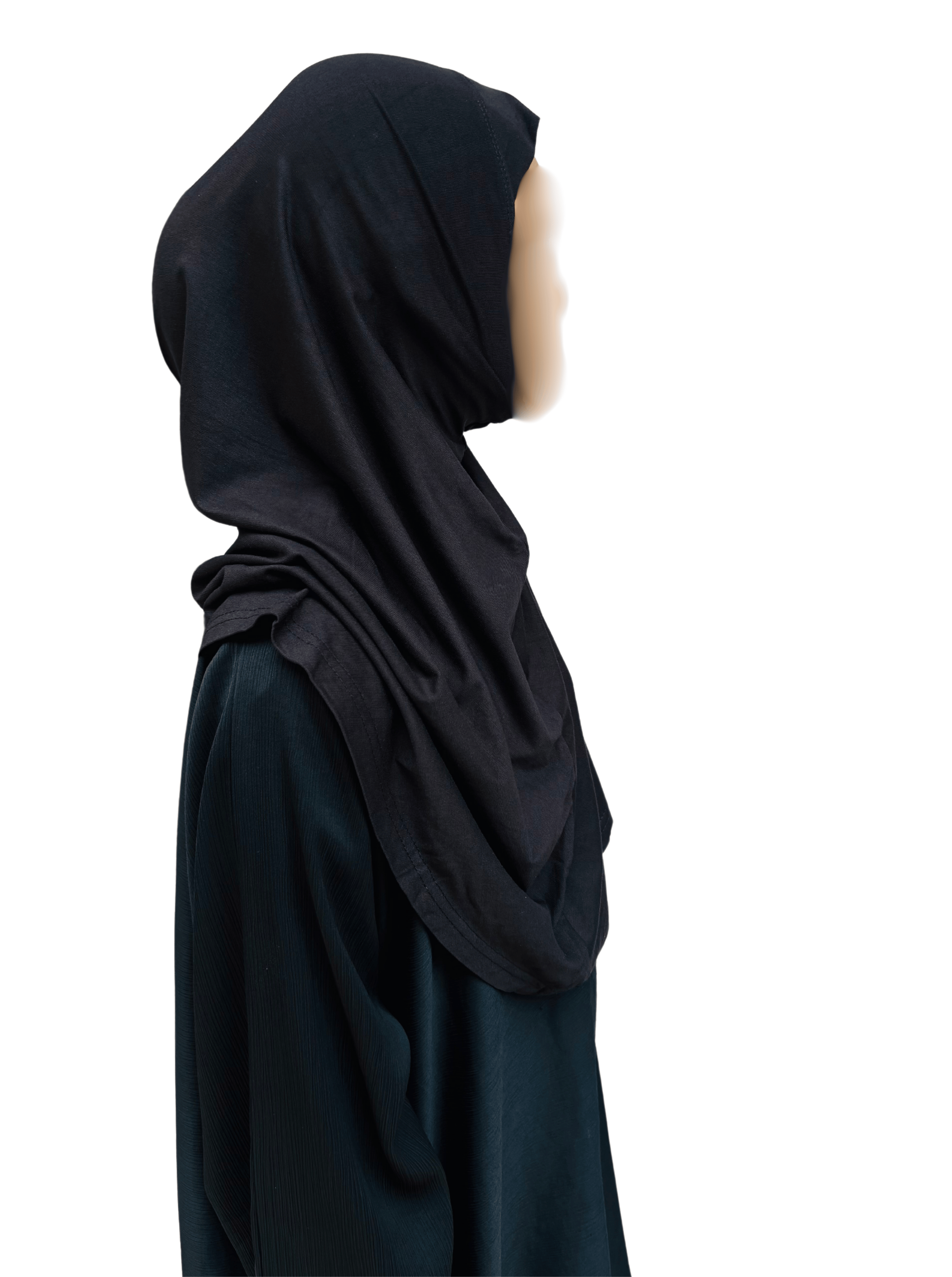 Kids khimar - Basic black