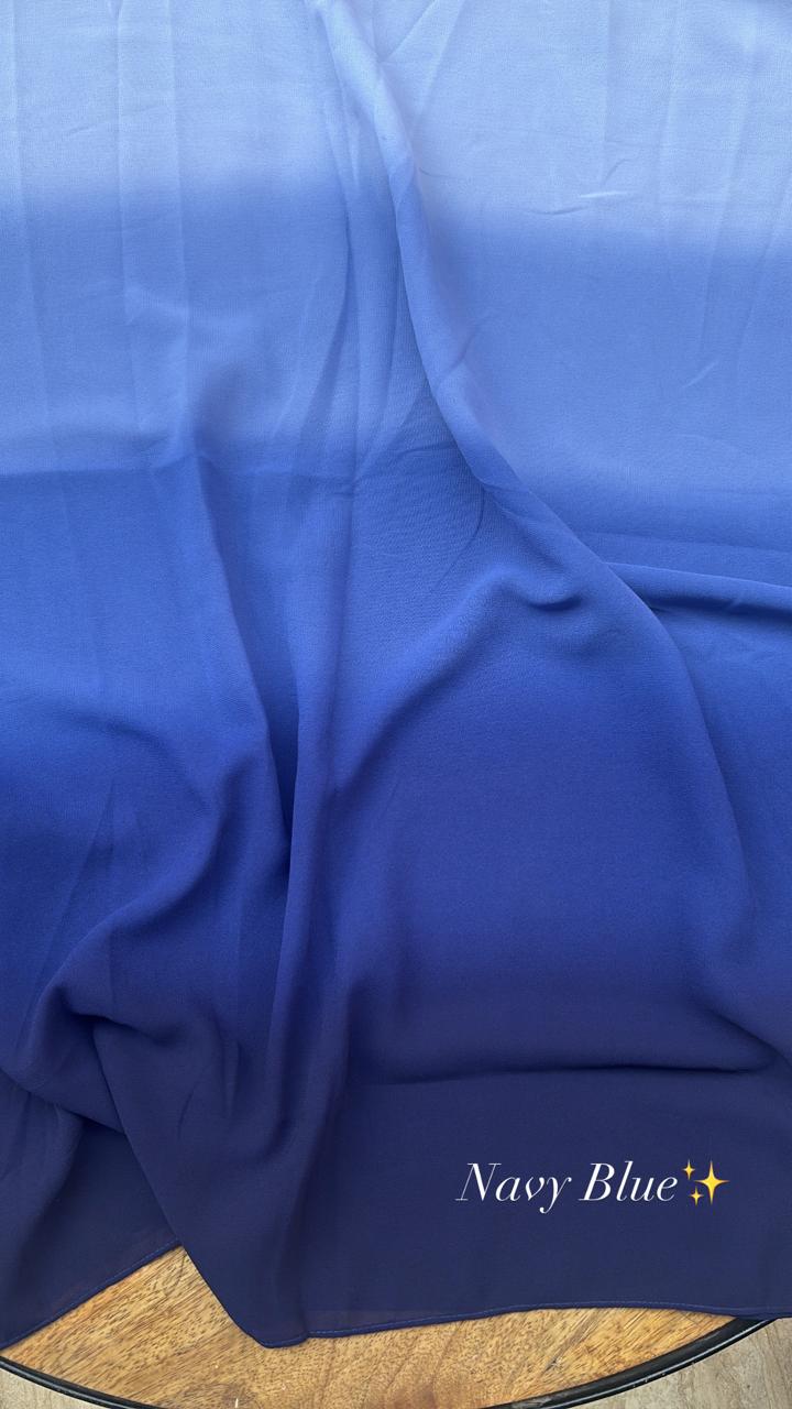 Ombre Hijabs - 12 Colours