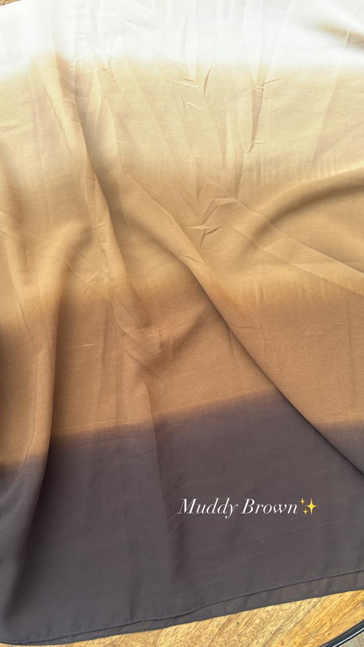 Ombre Hijabs - 12 Colours