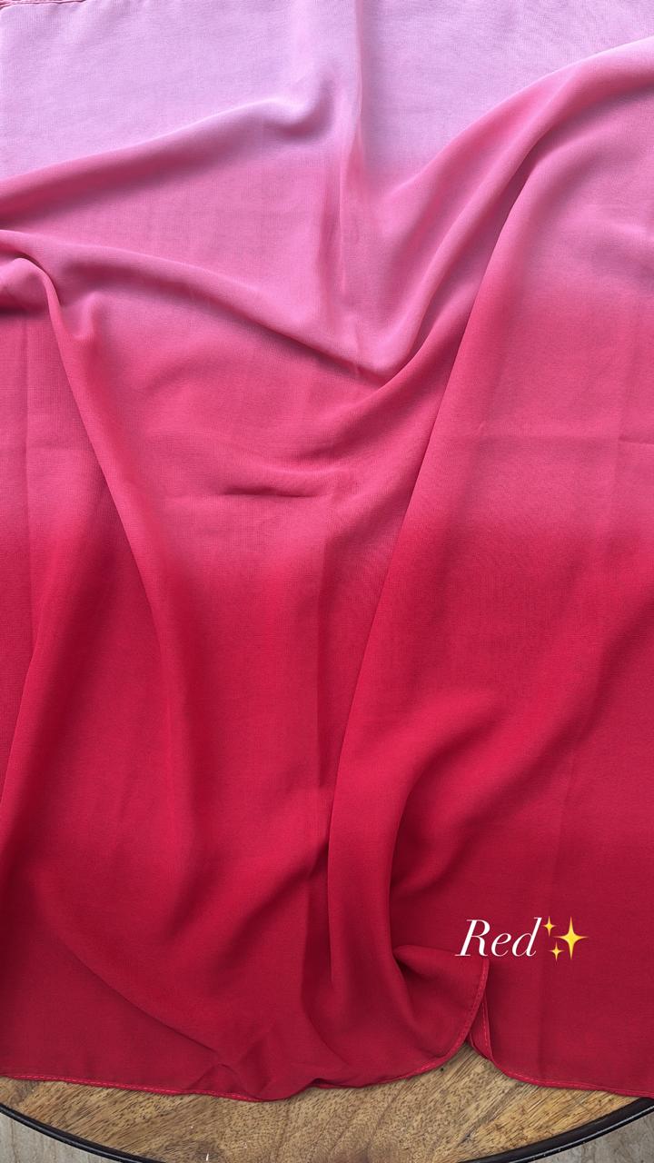 Ombre Hijabs - 12 Colours