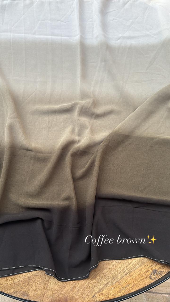 Ombre Hijabs - 12 Colours