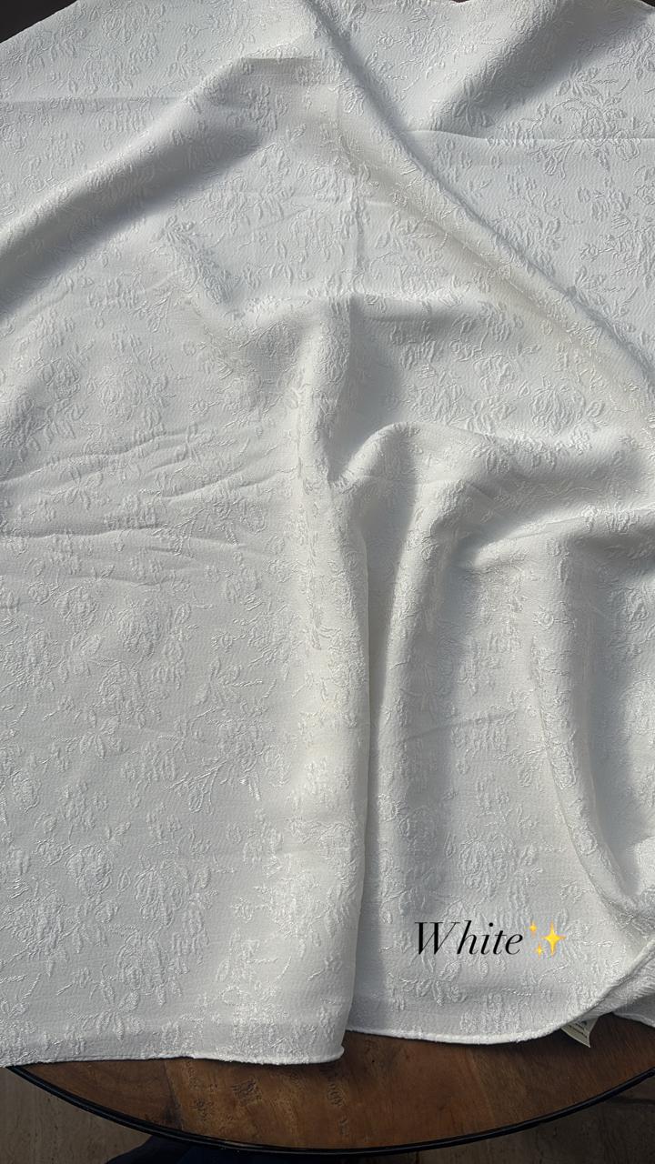 Self Embroidered Hijabs - 10 colours
