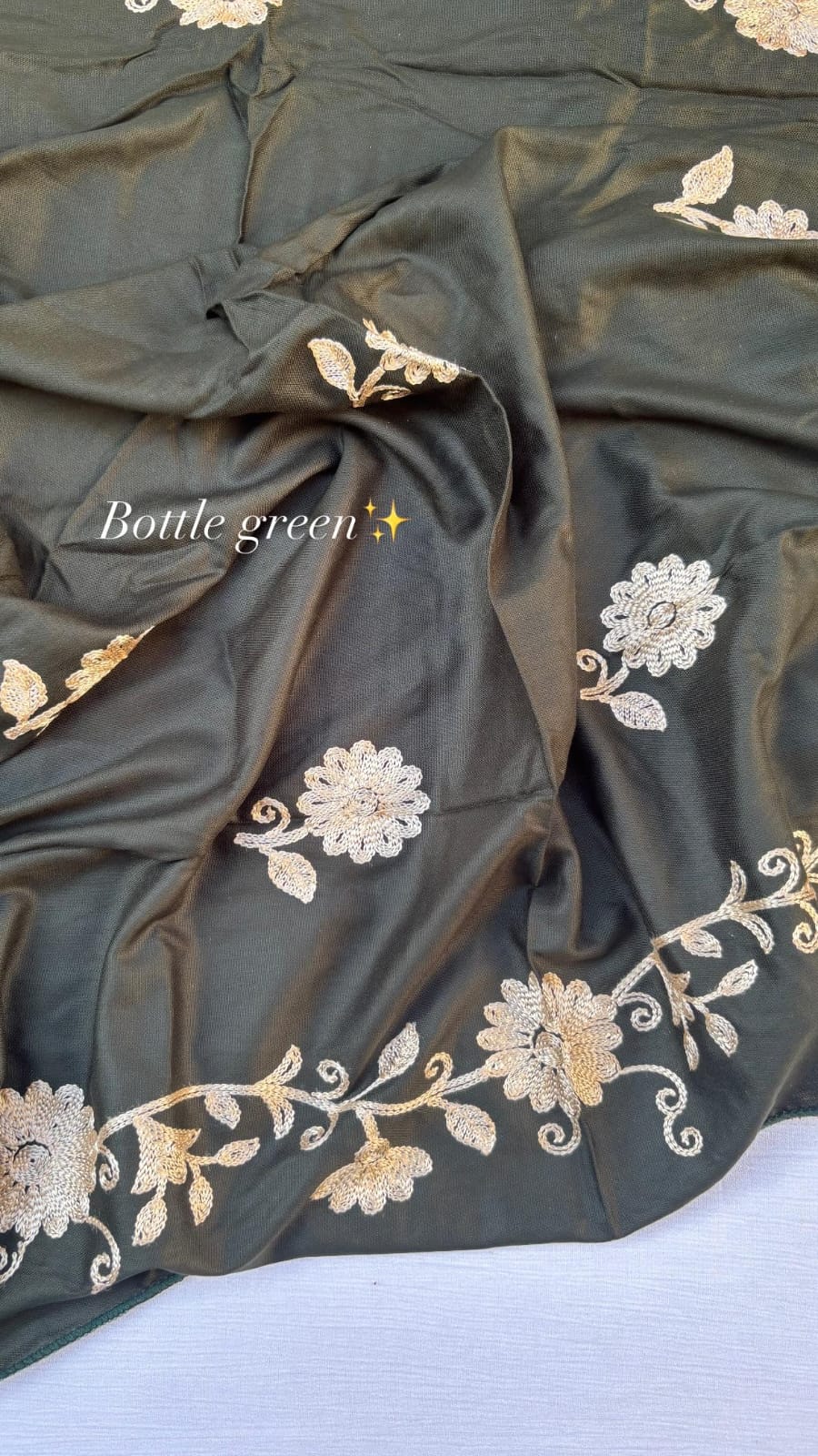 Embroidered Rayon Namaz Dupatta
