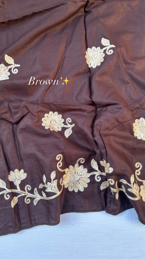 Embroidered Rayon Namaz Dupatta