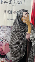 Printed Namaz dupatta with Shimmer