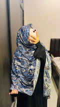 Printed Namaz Dupatta with stones