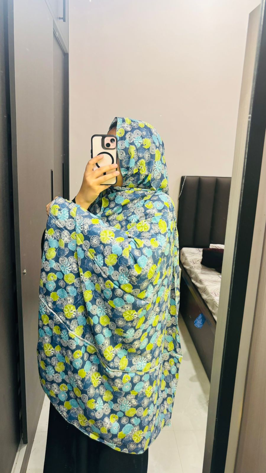 Printed Rayon Lace Dupatta