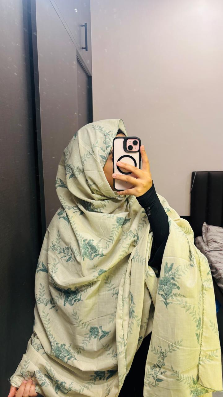 Cotton Printed Dupatta - different sizes available