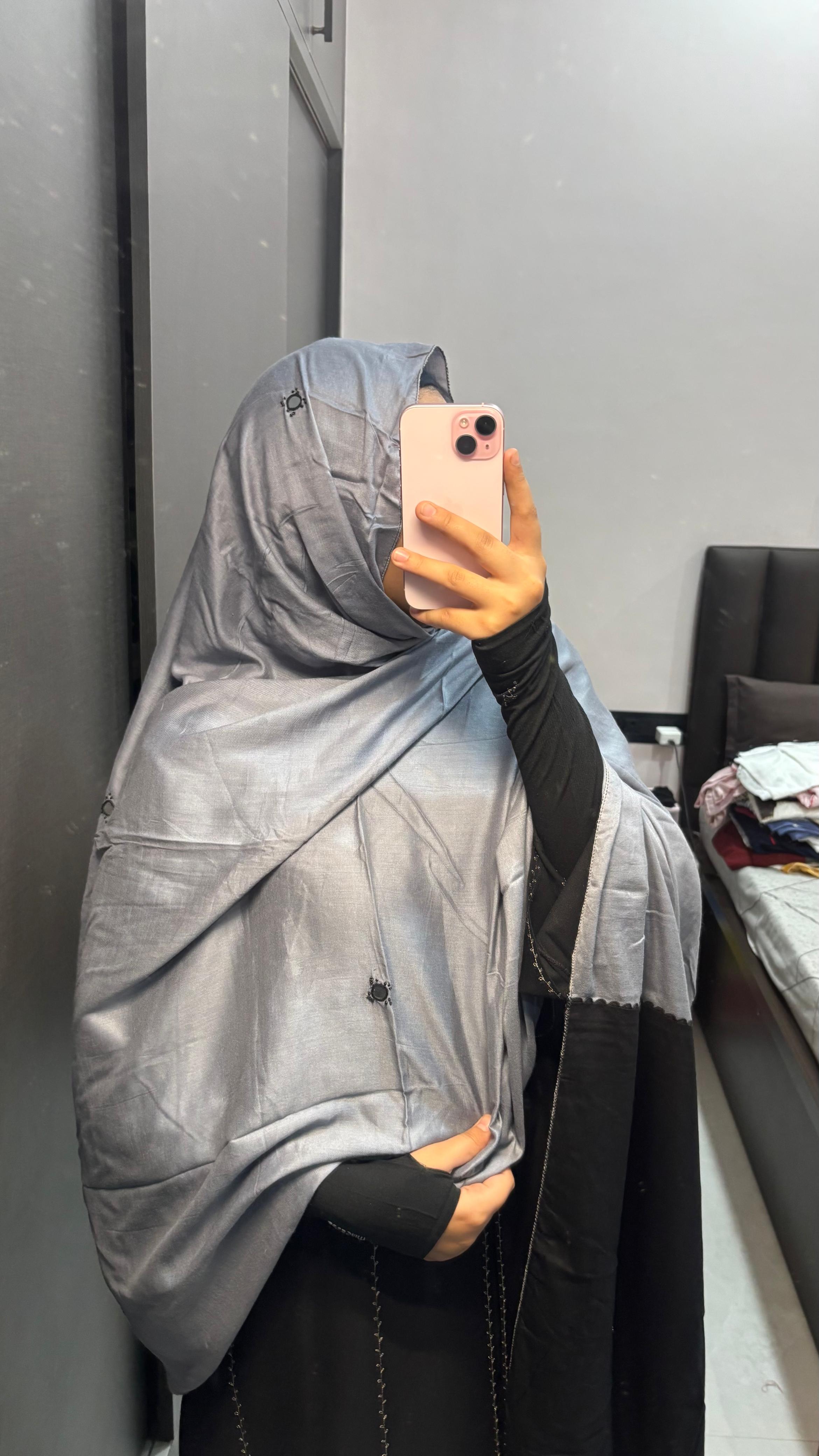 Designer Embroidered Soft Rayon Dupatta