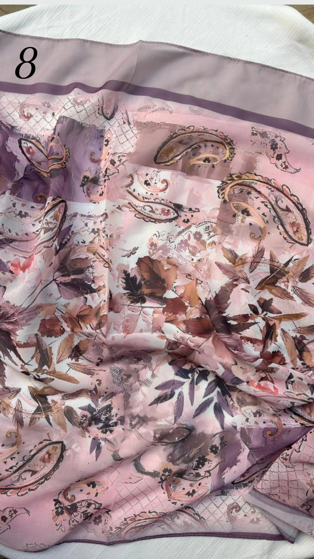 Printed Georgette Hijabs - Breathable fabric
