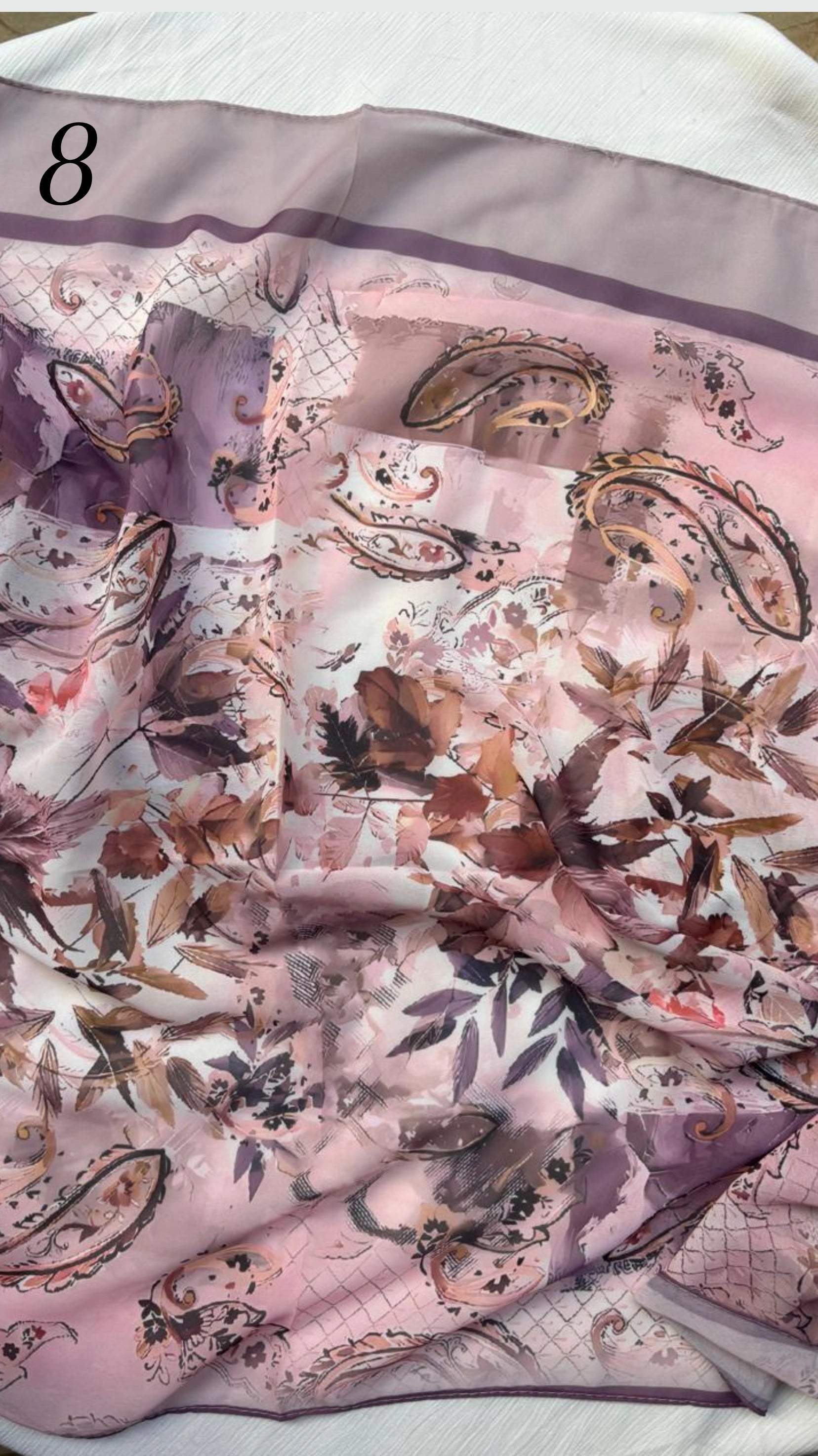 Printed Georgette Hijabs - Breathable fabric