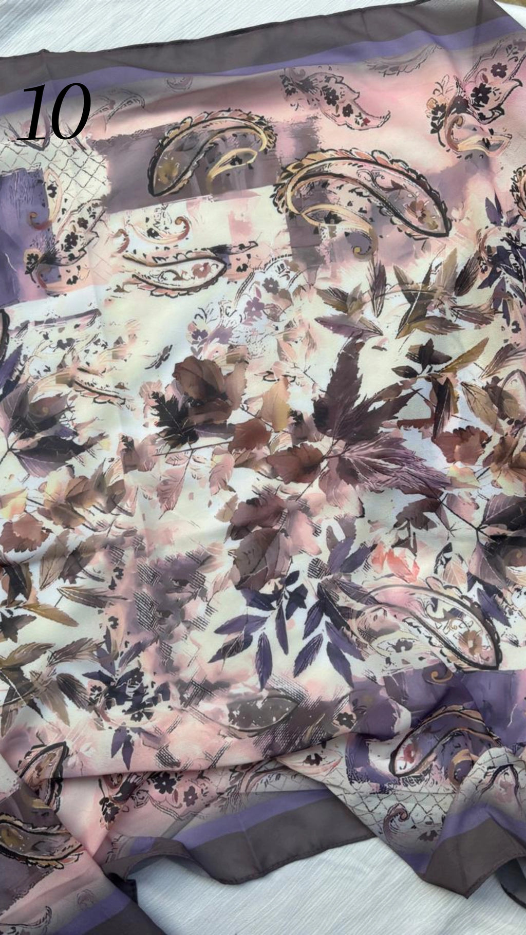 Printed Georgette Hijabs - Breathable fabric