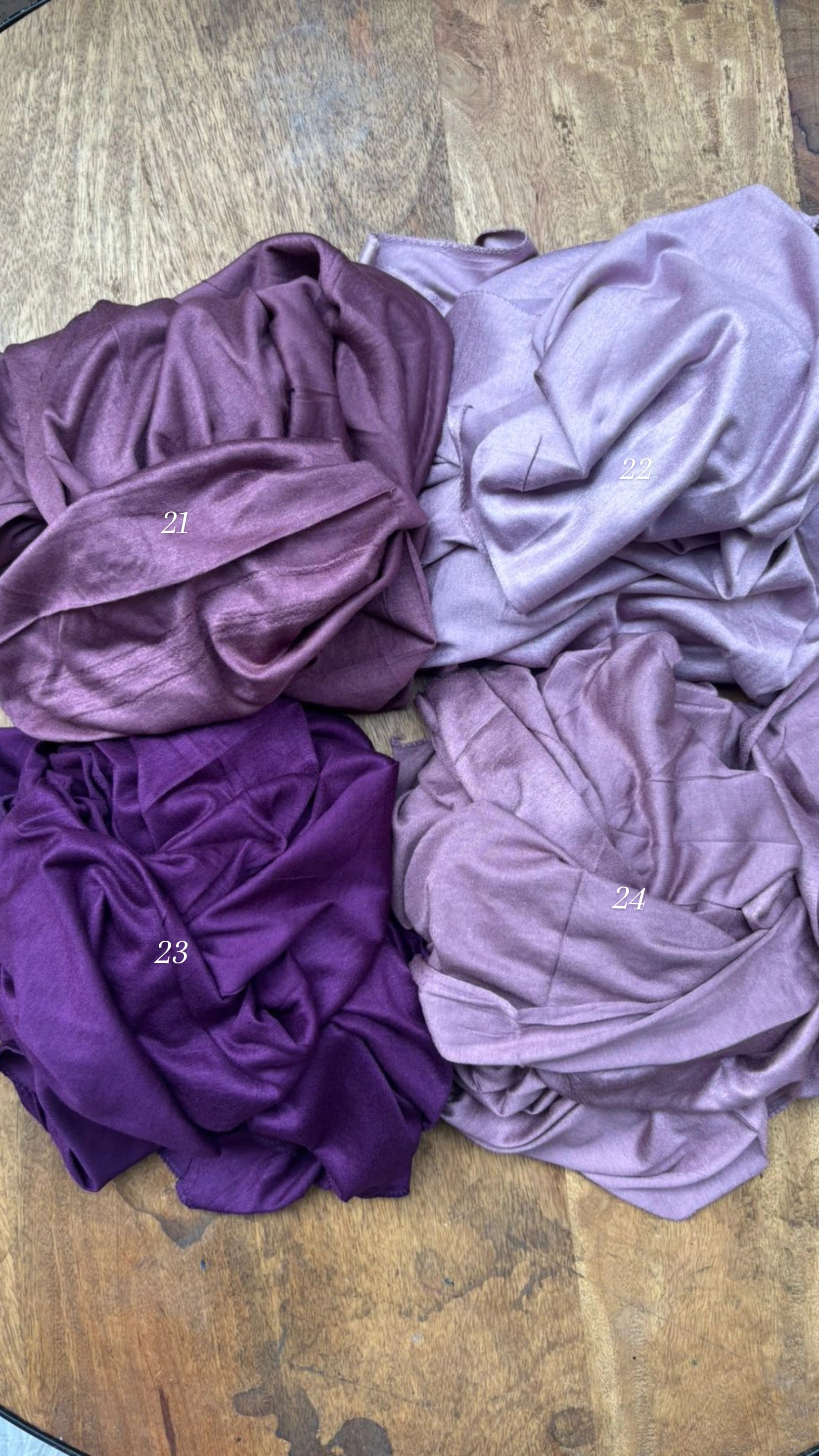 Bamboo jersey Hijabs - Premium Quality