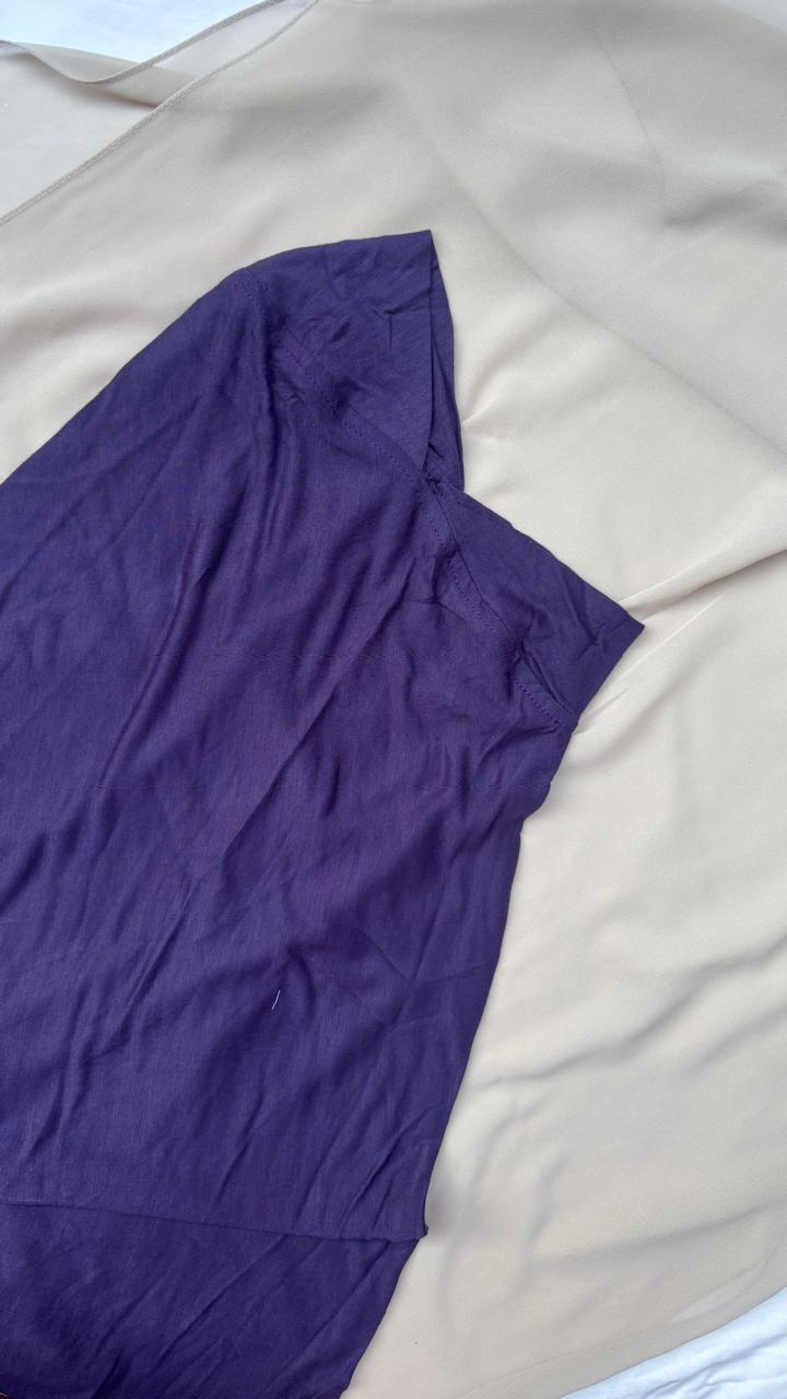 Kids Makhna -  purple Cotton Hosiery