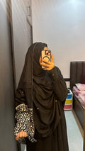 White & Black cotton designer dupatta